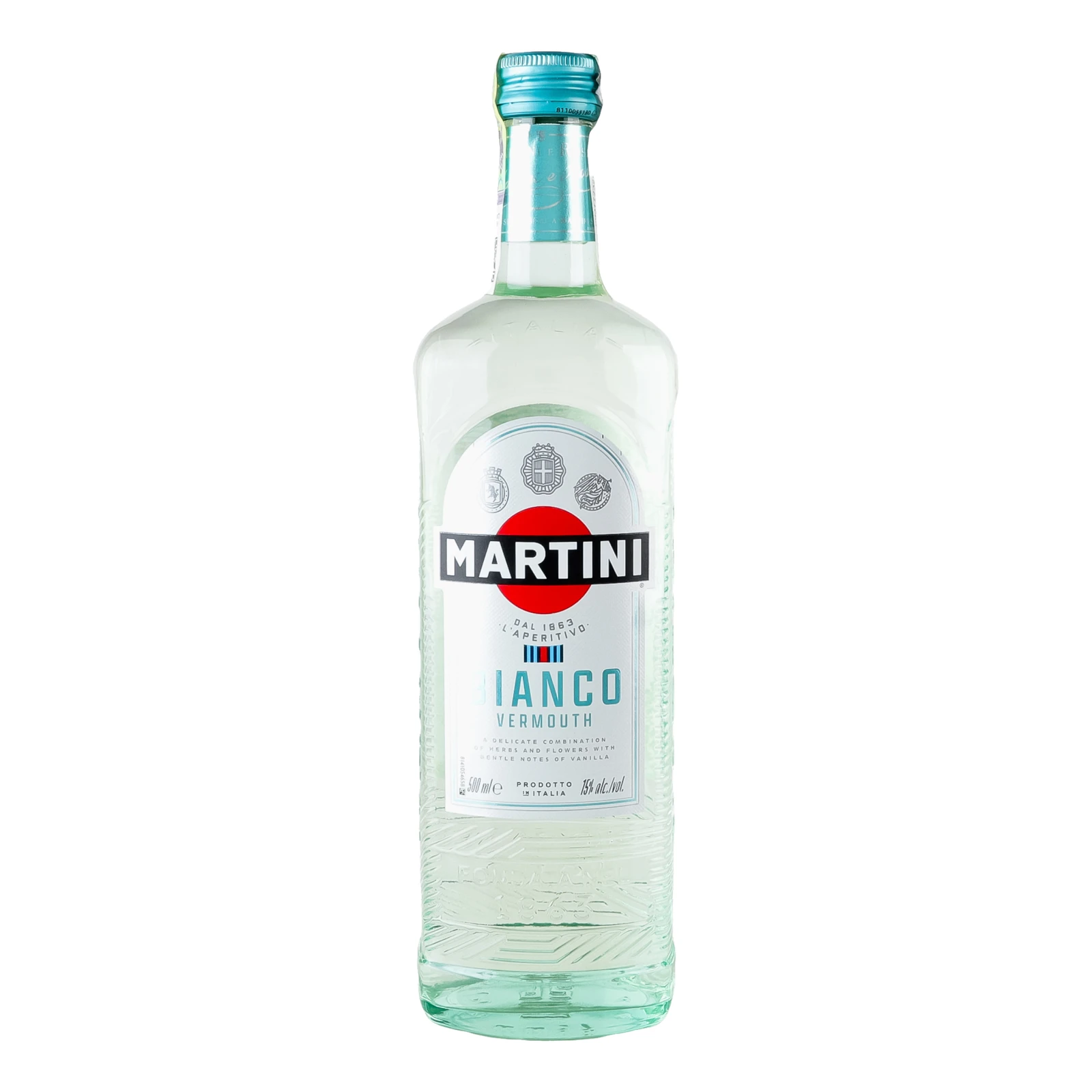 Вермут Martini Bianco білий солодкий 15% 0.5л Фото навігації №:1