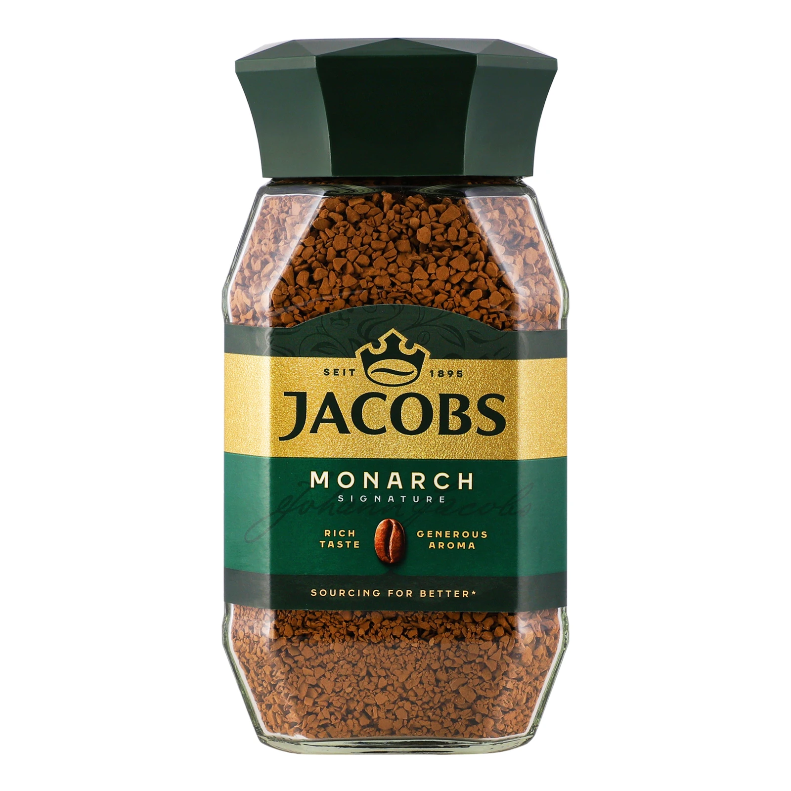Кава Jacobs Monarch розчинна сублімована 190г Фото №:1