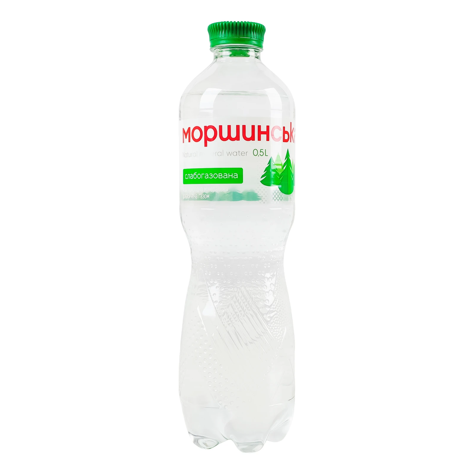 Вода мінеральна Моршинська слабогазована 500мл Фото №:1