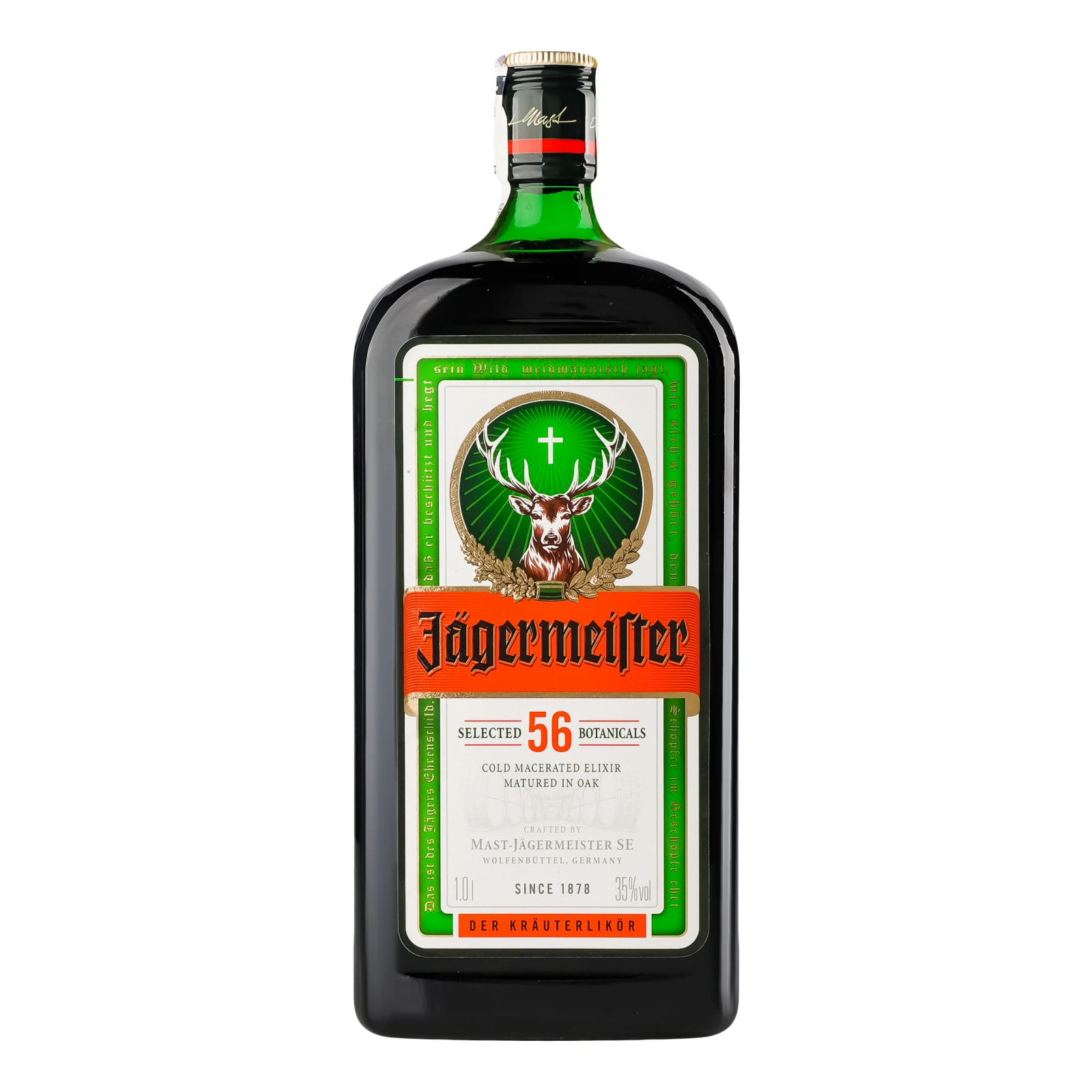 Лікер Jagermeister 35% 1л Фото навігації №:1