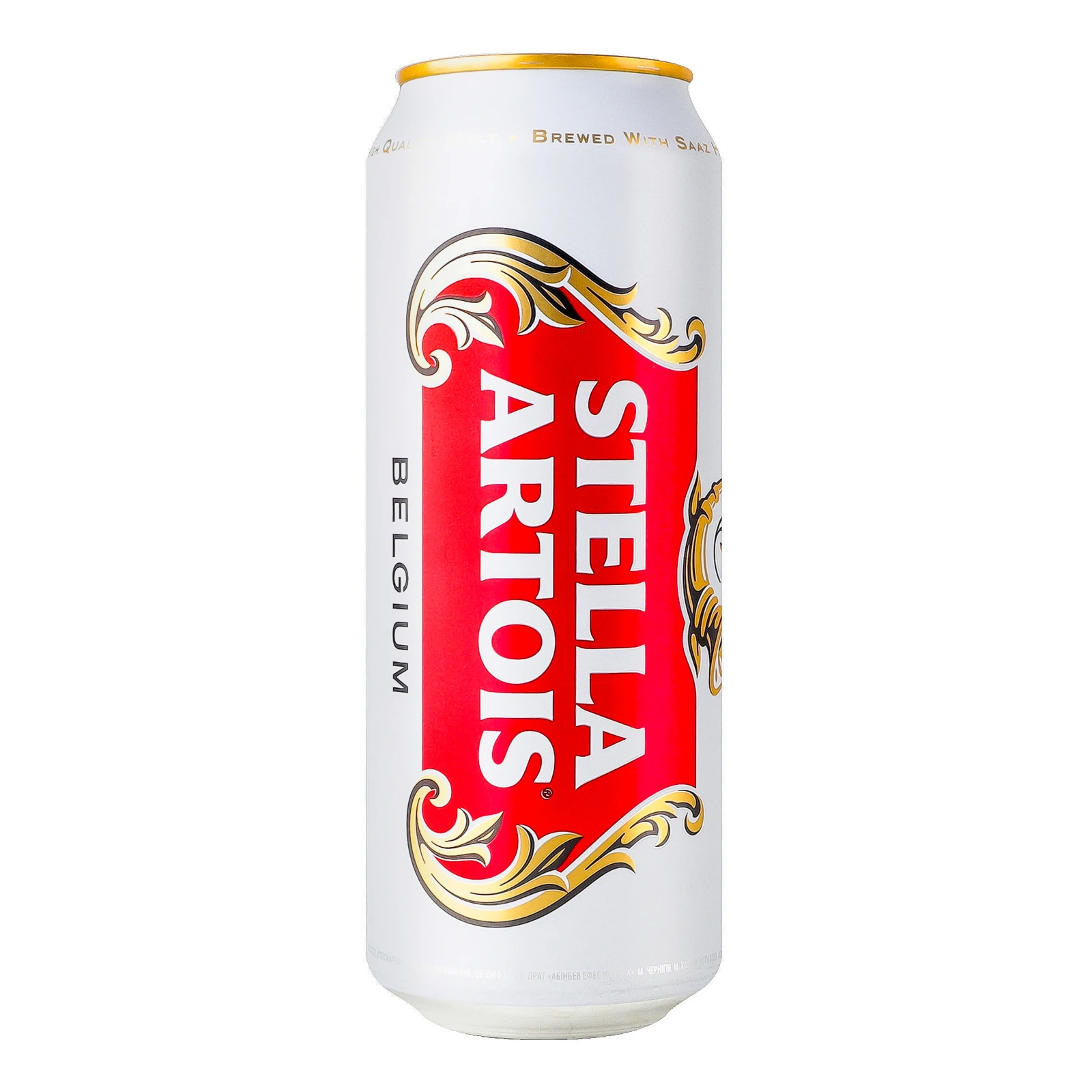 Пиво Stella Artois 0,5л 5,0% світле з/б Фото навігації №:1