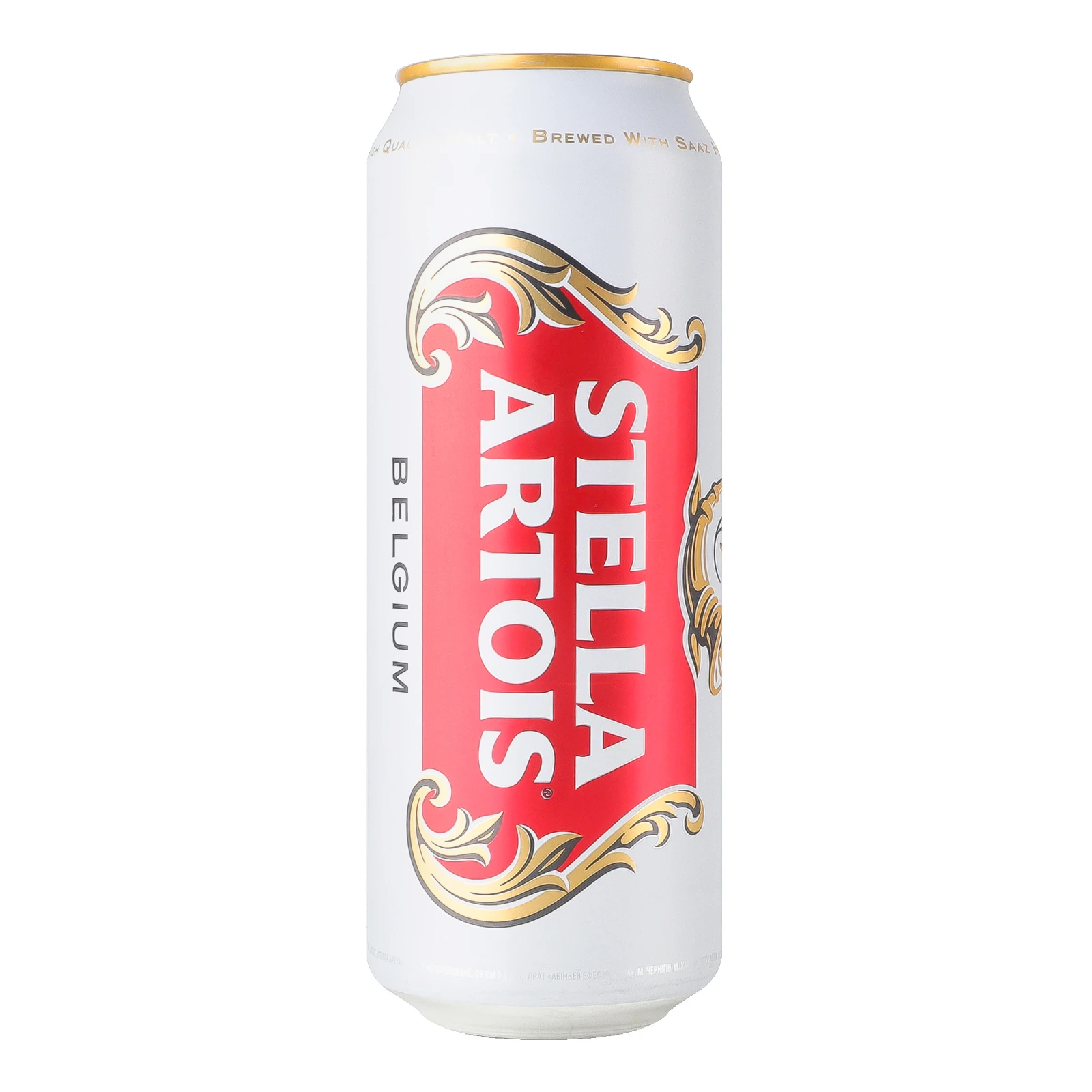 Пиво Stella Artois 0,5л 5,0% світле з/б Фото №:1