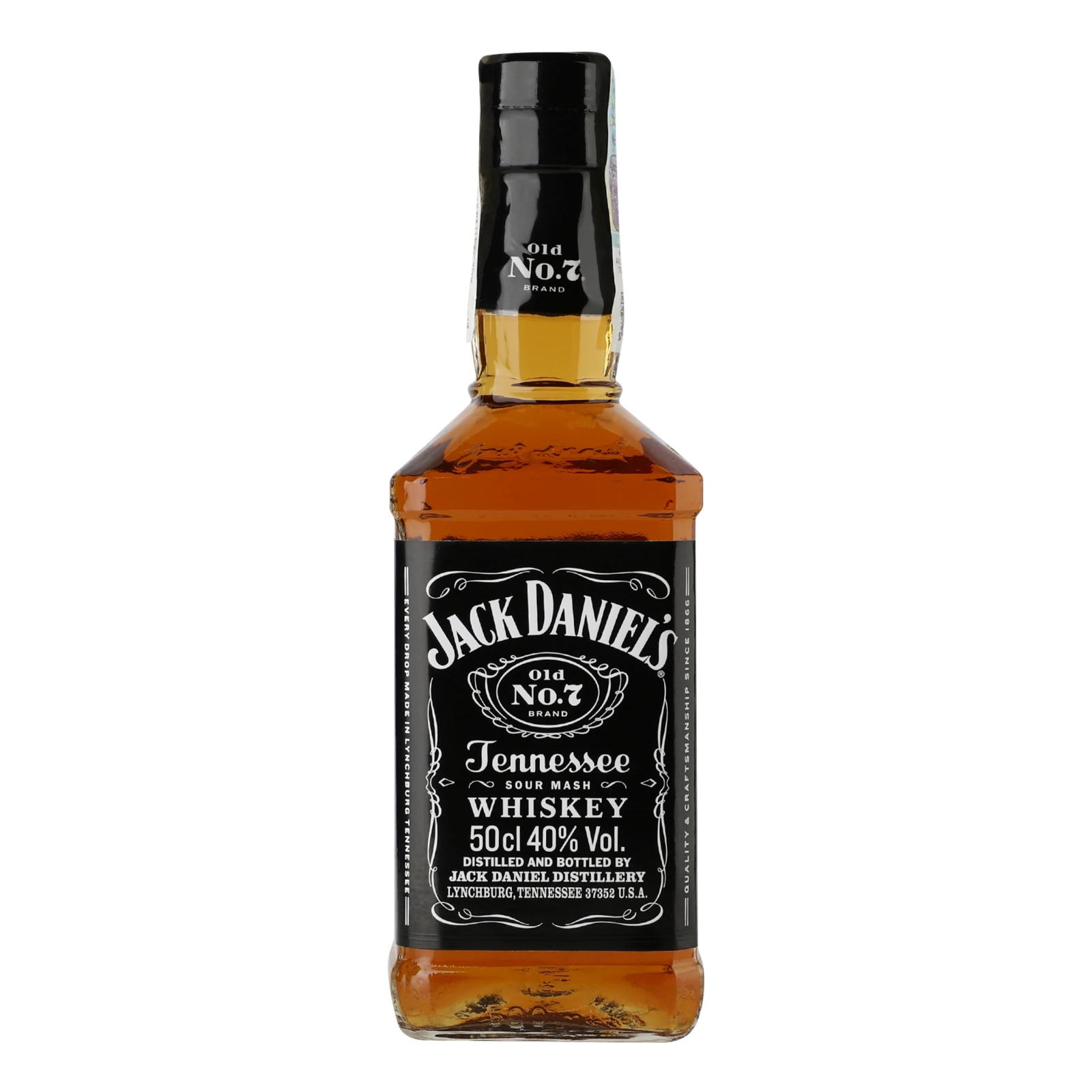 Віскі Jack Daniel's Tennessee Old №7 40% 0.5л
