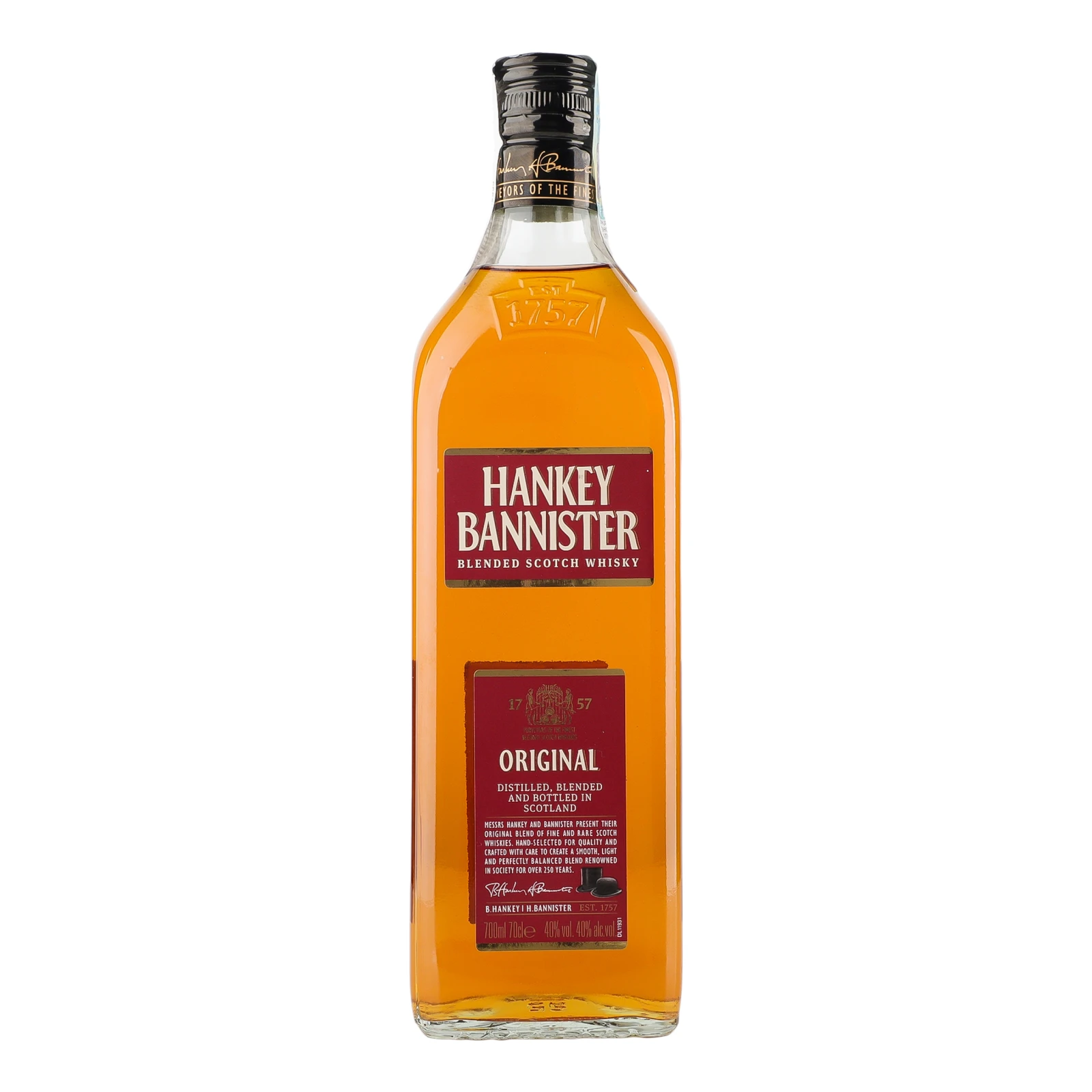 Віскі Hankey Bannister Original 40% 0.7л