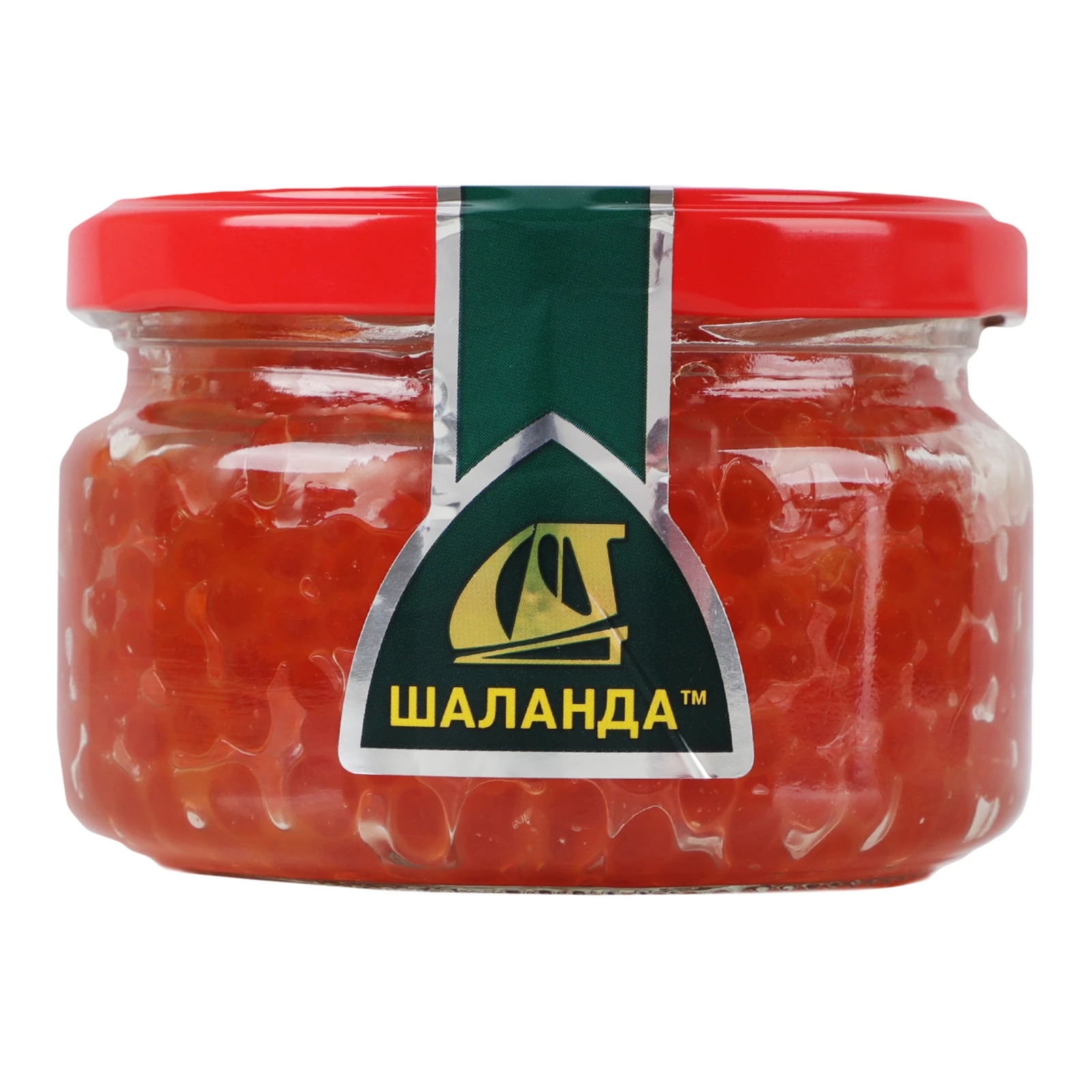 Ікра лососева Шаланда зерниста солена перший сорт 200г Фото №:1