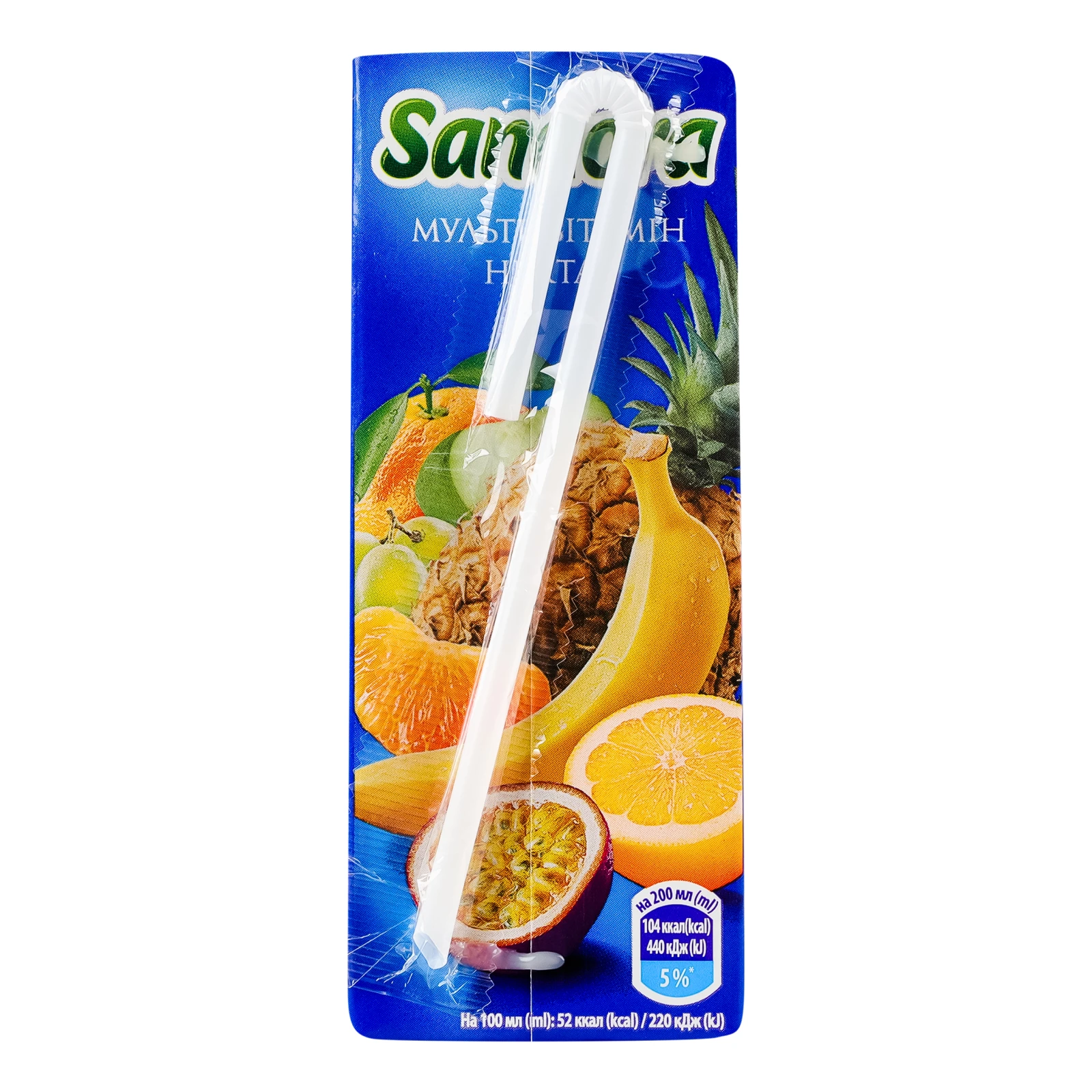 Нектар Sandora неосвітлений пастеризований Мультивітамін 200мл Фото №:2