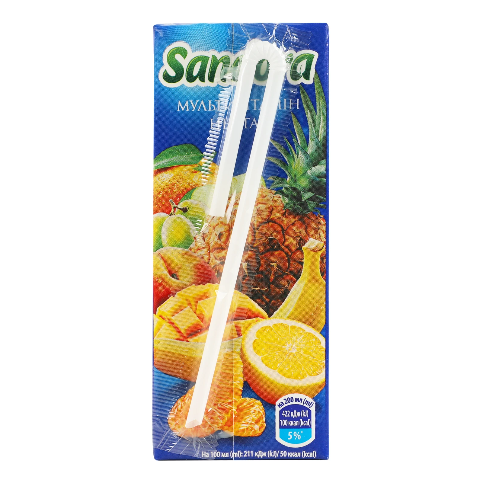 Нектар Sandora неосвітлений пастеризований Мультивітамін 200мл Фото №:2