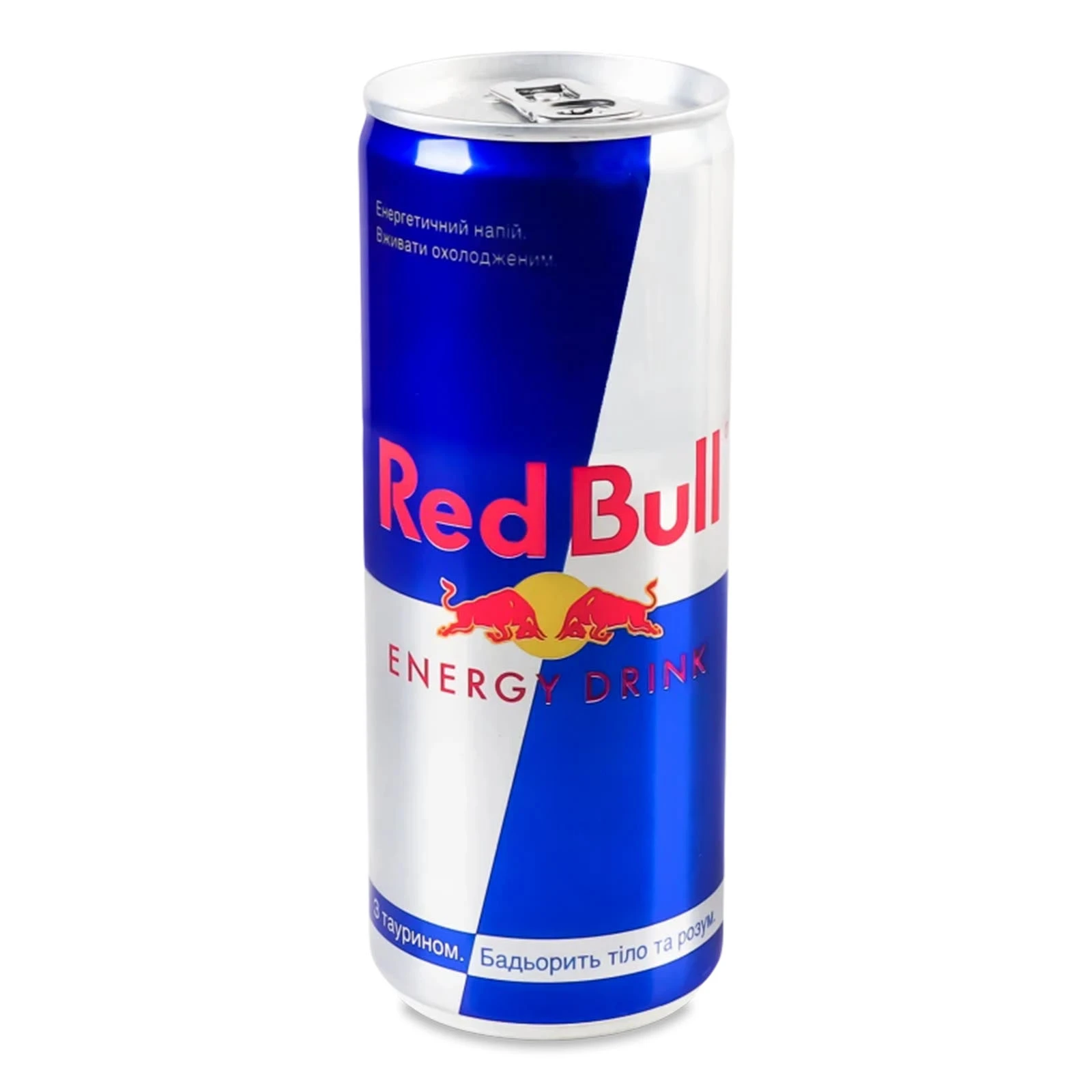 Напій енергетичний Red Bull безалкогольний з таурином сильногазований 0.25л Фото навігації №:1