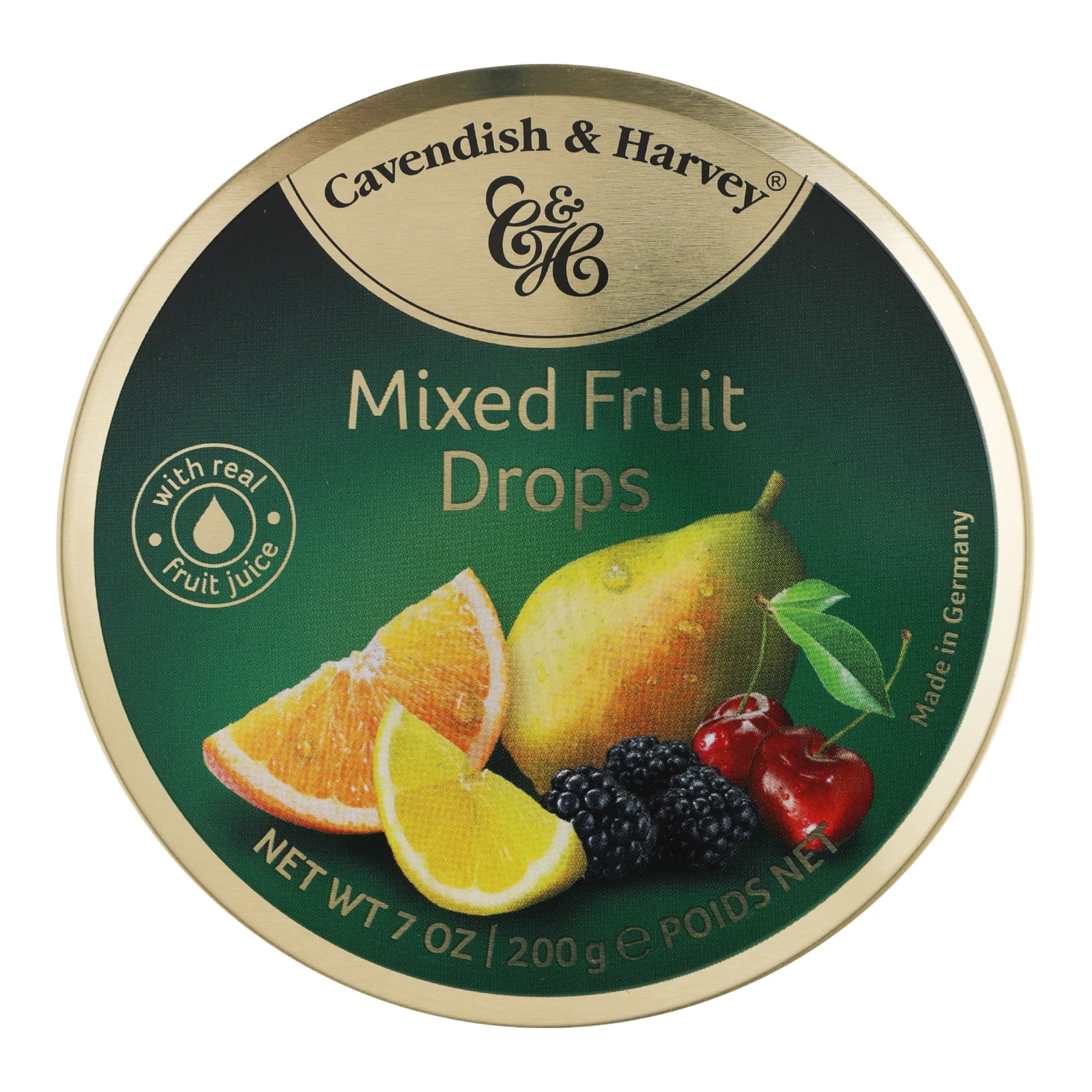 Льодяники Cavendish&Harvey Фруктове асорті 200г
