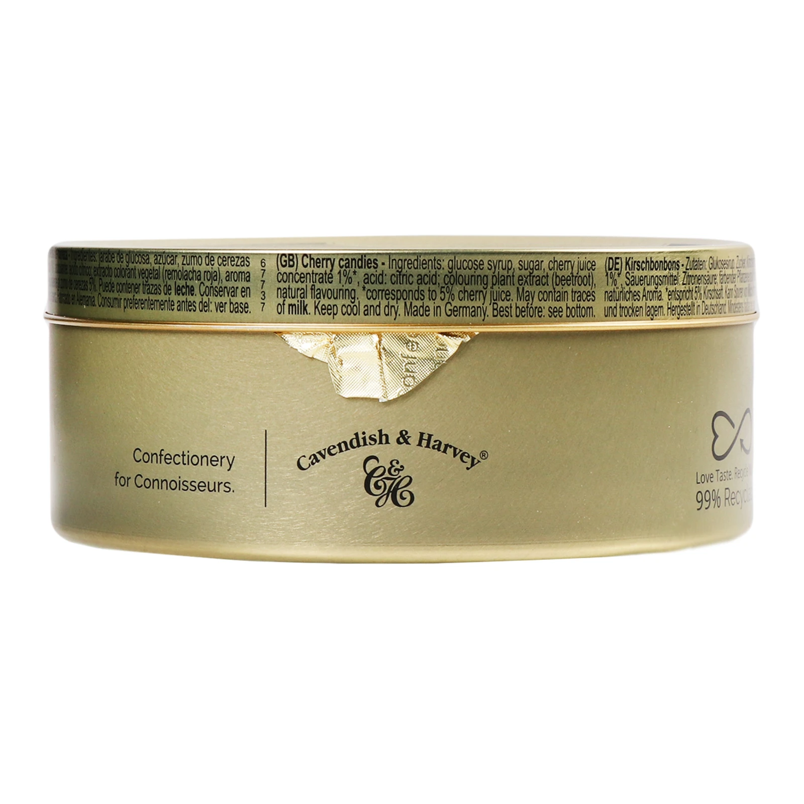 Льодяники Cavendish&Harvey Sour Cherry Drops 200г Фото №:1