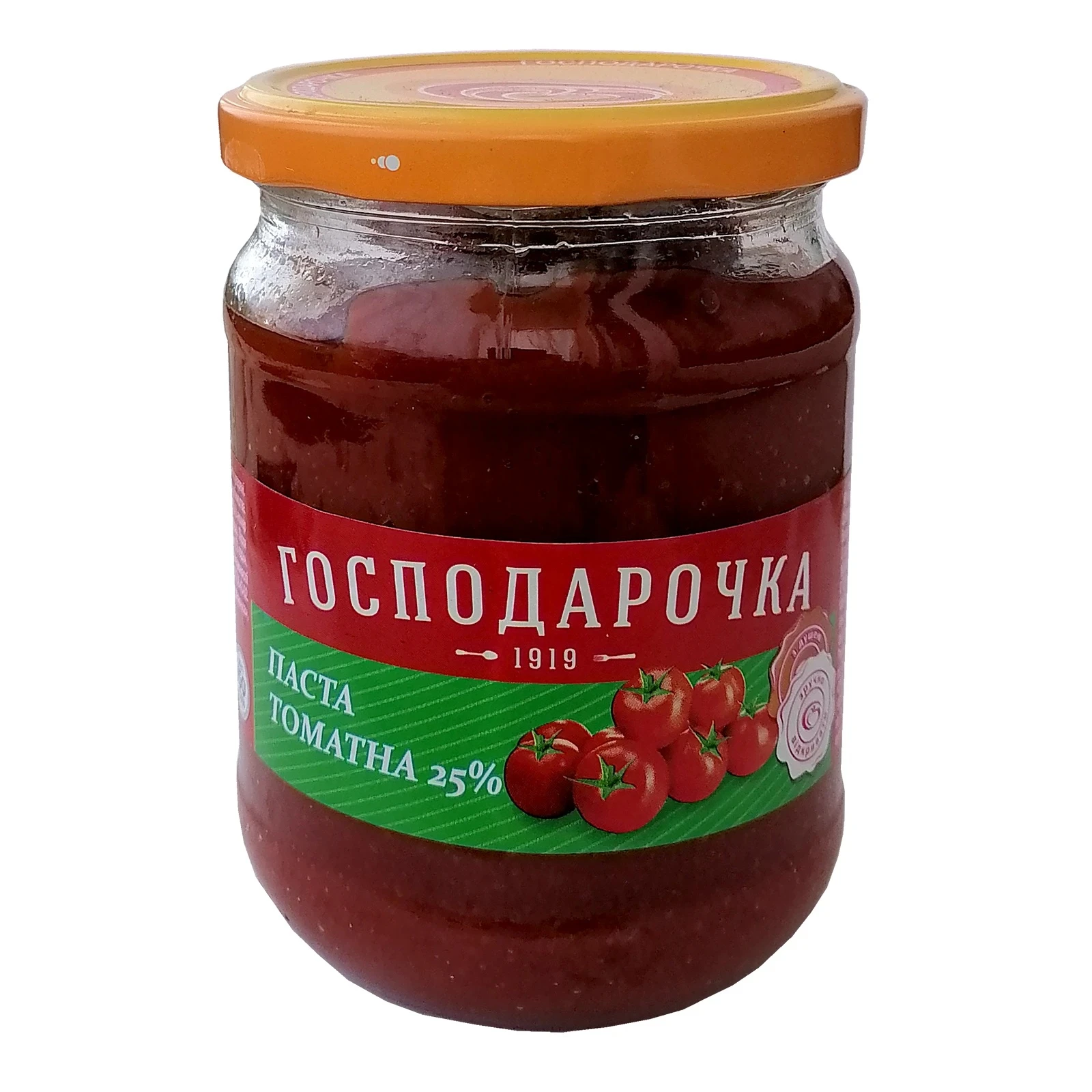 Томатна паста Господарочка 465г твіст Фото №:1