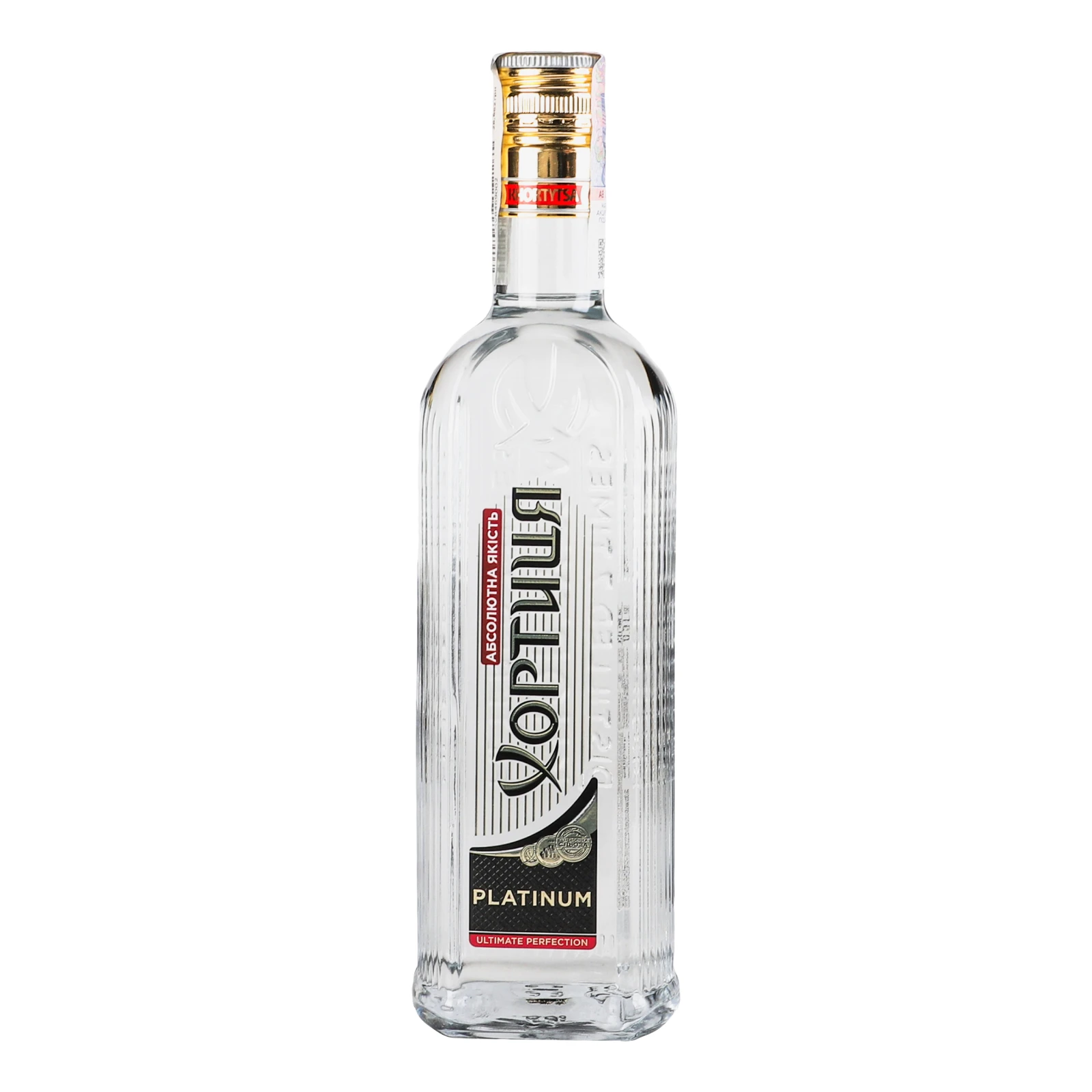 Горілка Хортиця Platinum 40% 0.5л Фото навігації №:1