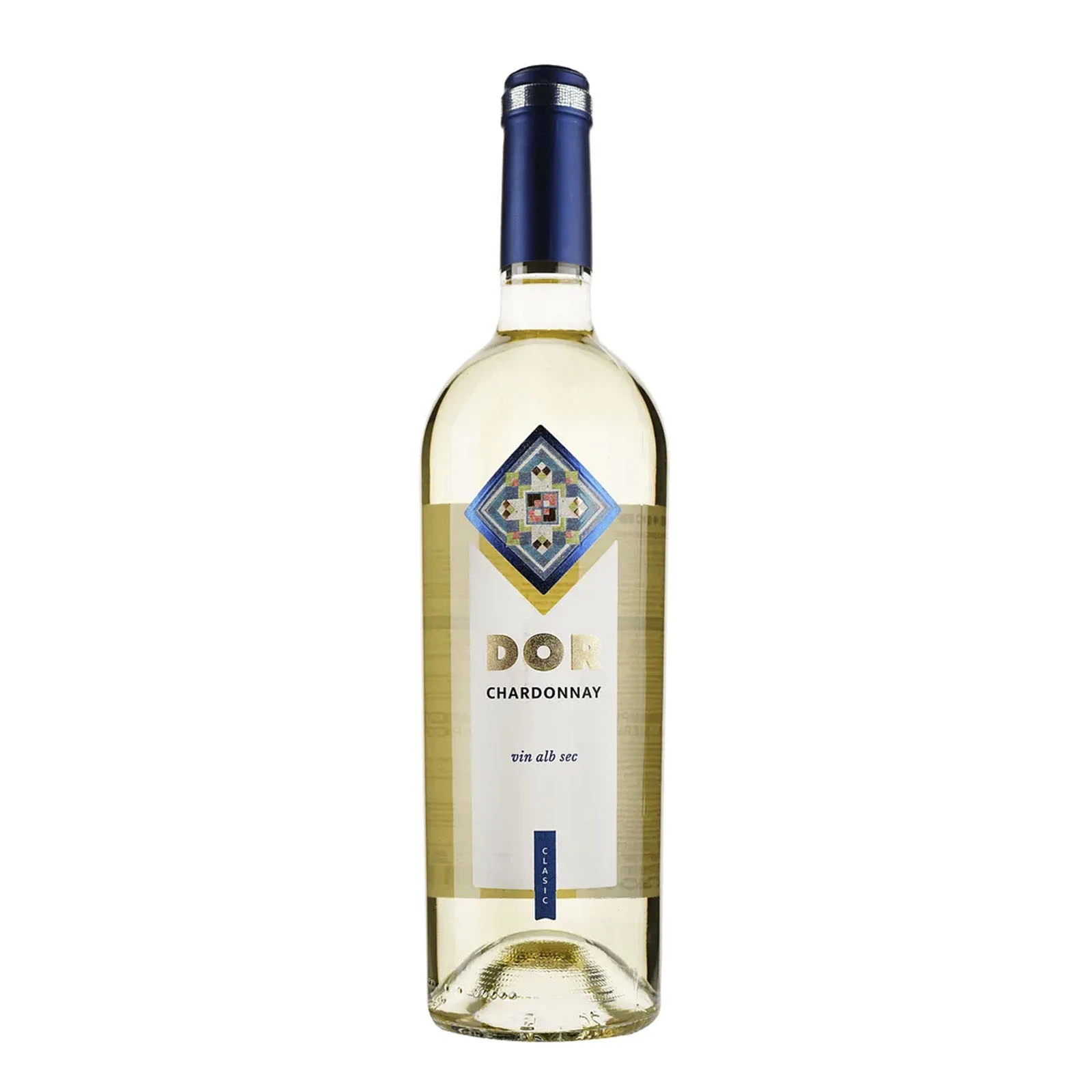 Вино Bostavan DOR Chardonnay біле сухе 13% 0.75л