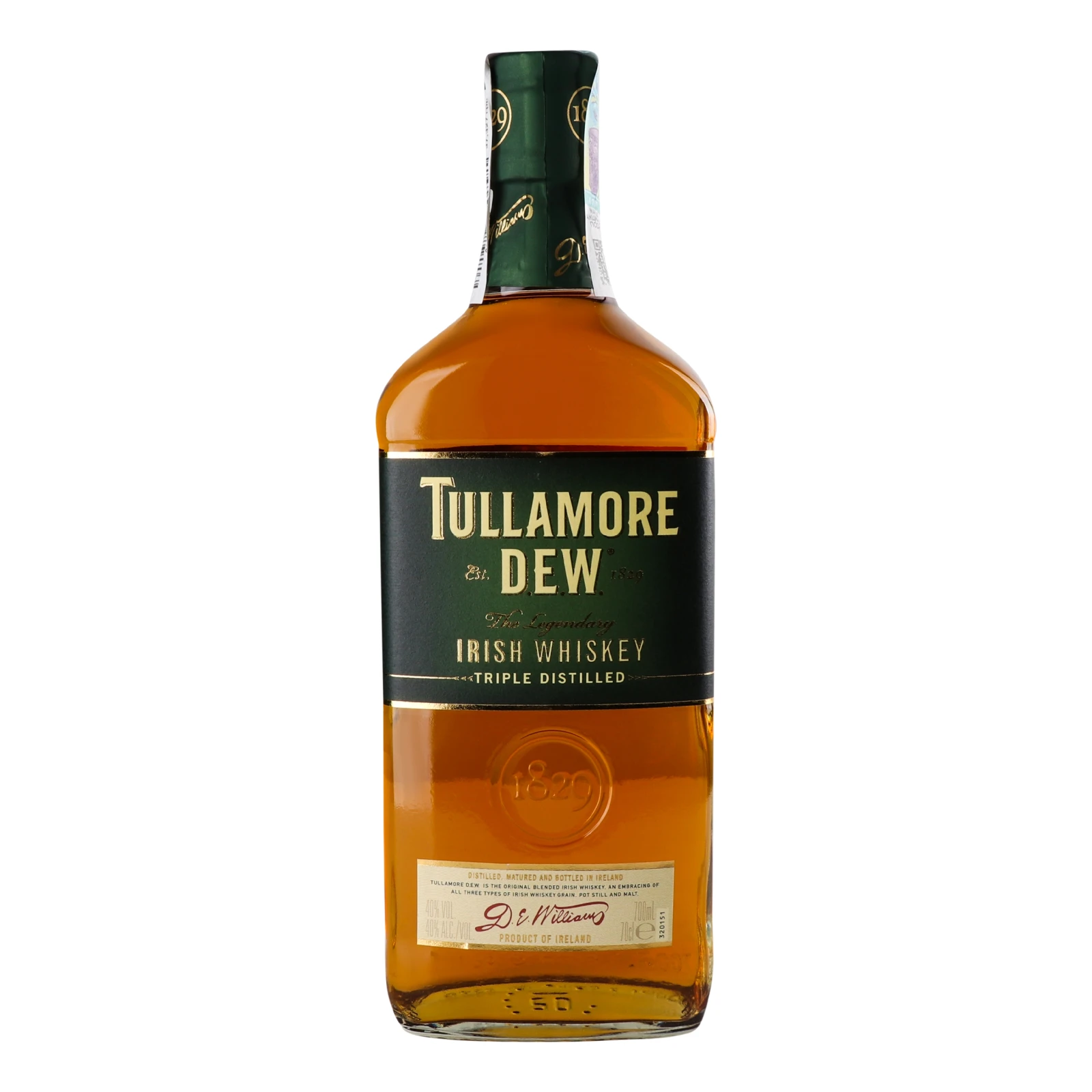Віскі Tullamore Dew 40% 0.7л Фото №:1