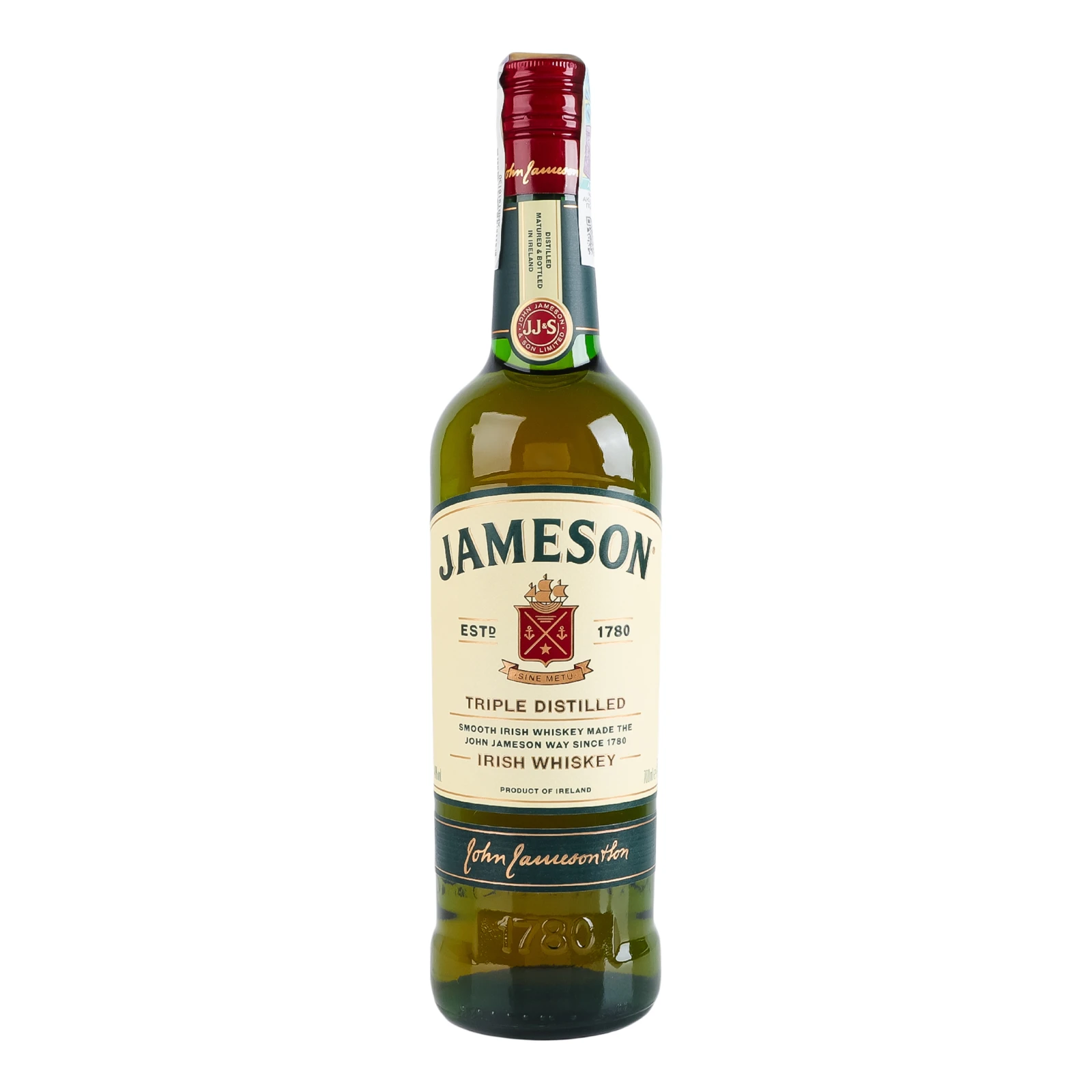 Віскі Jameson ірландське 40% 0.7л Фото №:1
