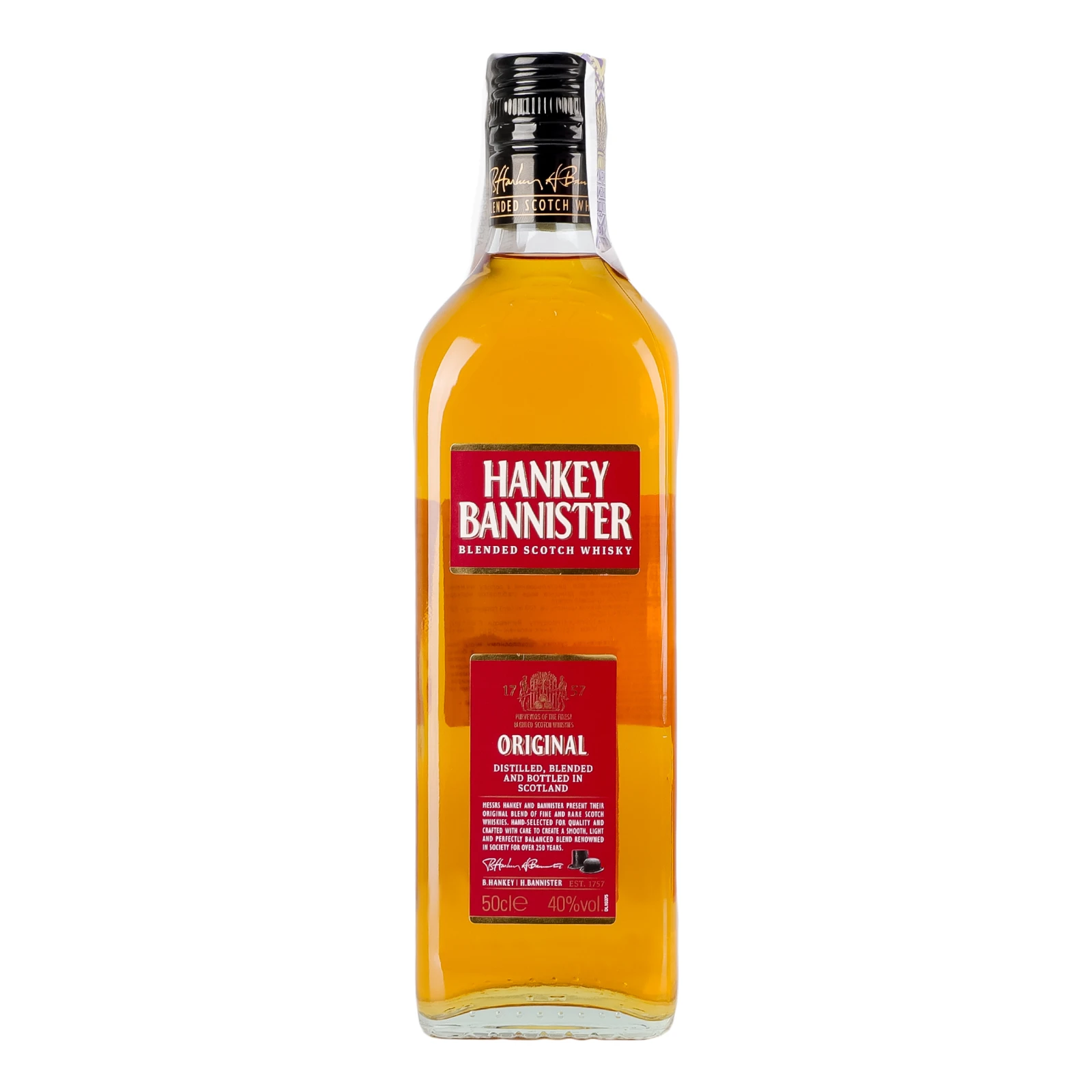 Віскі Hankey Bannister Original 40% 0.5л Фото №:1