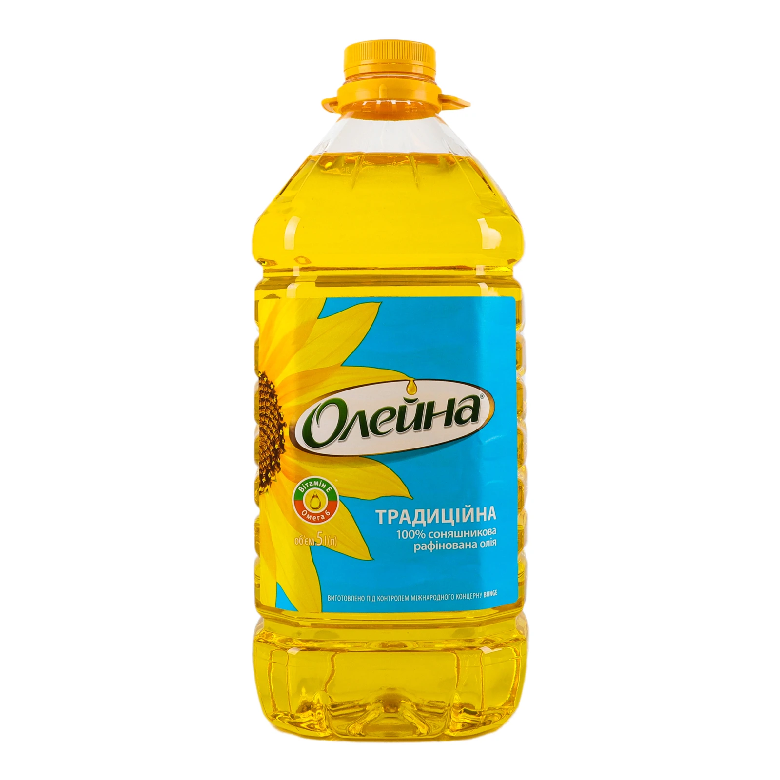 Олія Олейна соняшникова Традиційна рафінована 5л Фото №:1