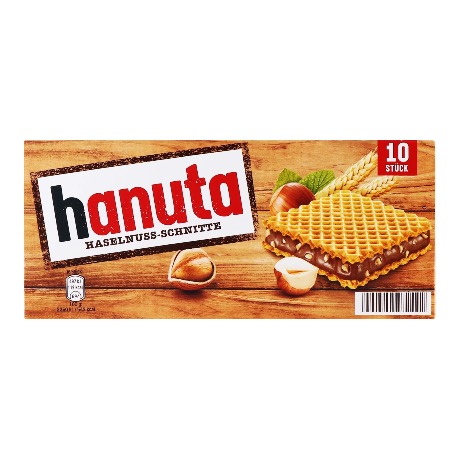 Вафлі Ferrero 220 г Hanuta Фото №:1