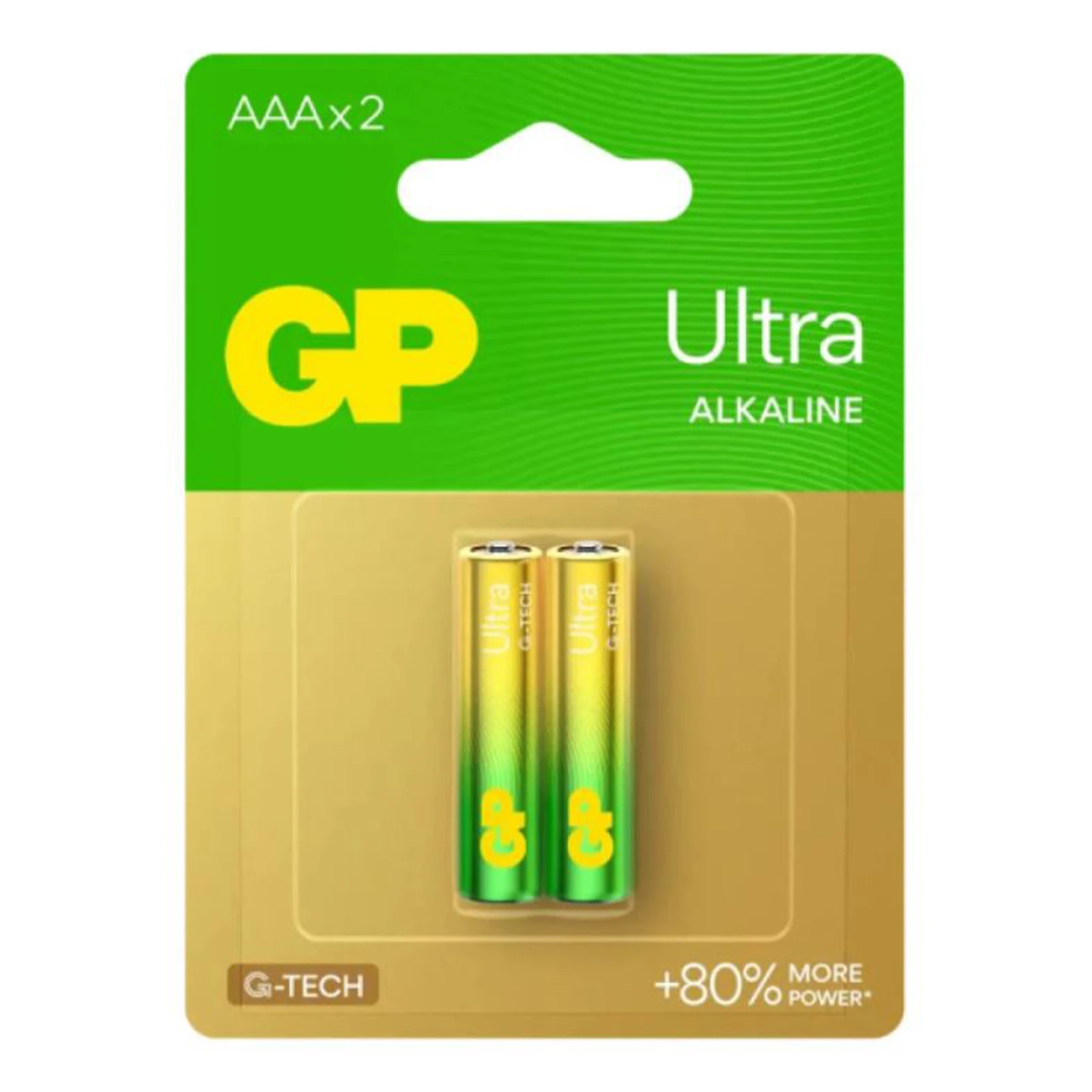 & Батарейка GP 24AU-U2 (20/160) 2шт блістер Фото №:1