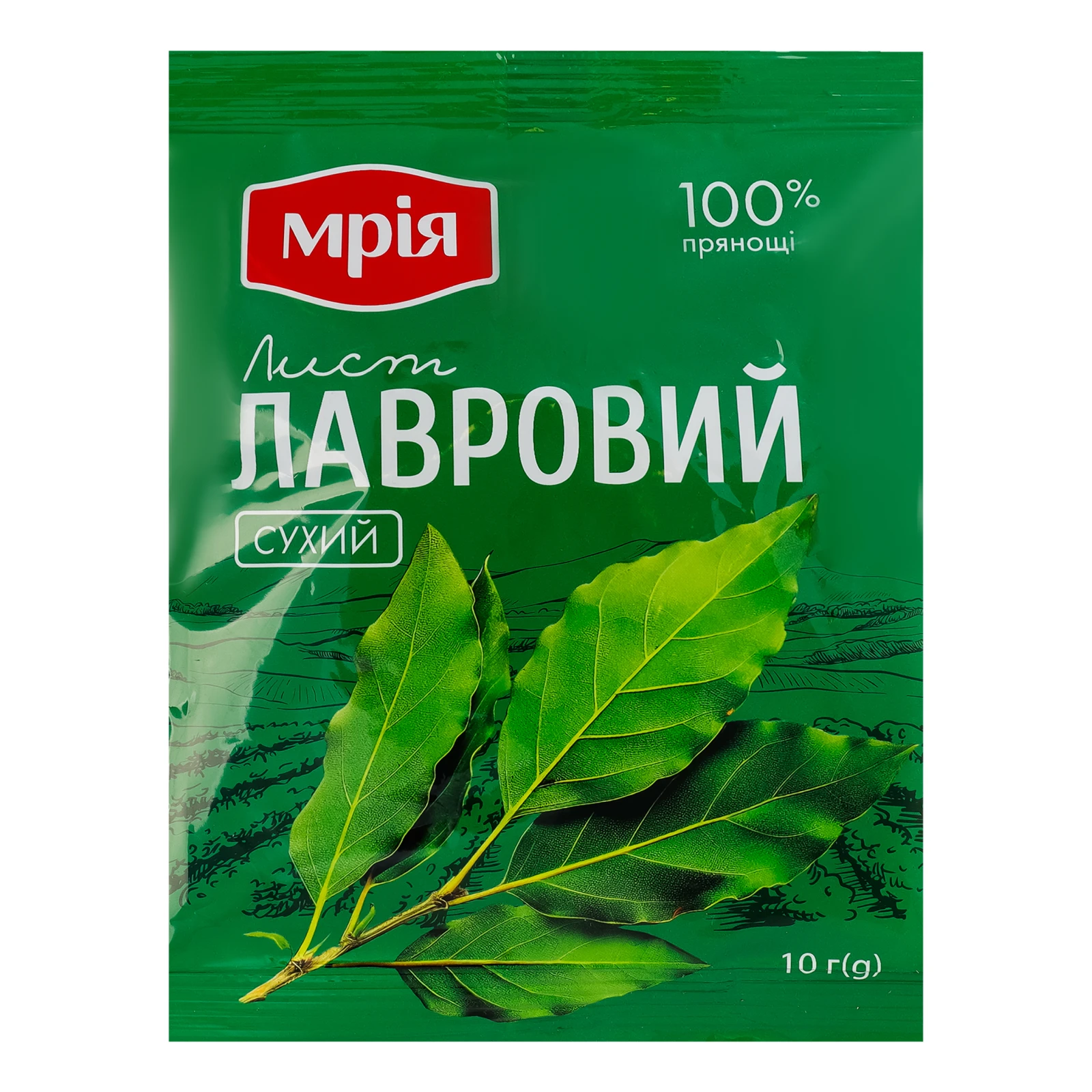 Лист лавровий Мрія сухий 10г