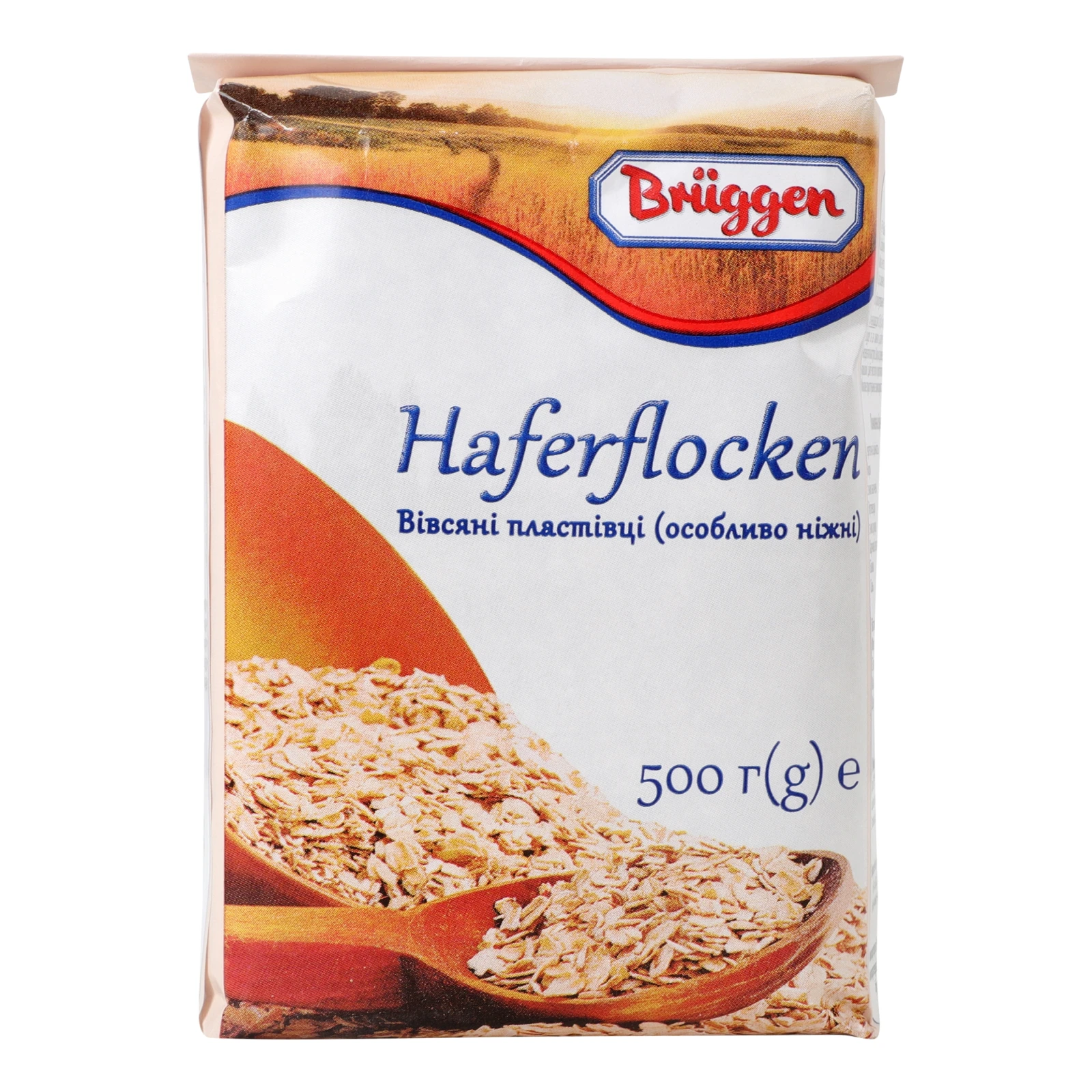 Пластівці Bruggen вівсяні Haferflocken Особливо ніжні 500г Фото №:2