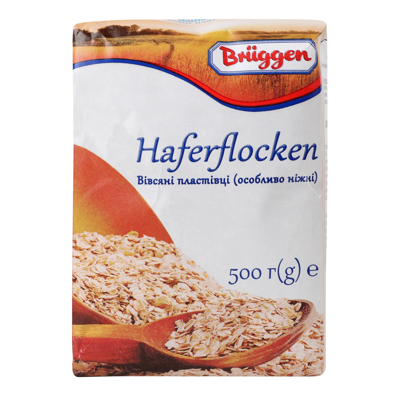 Пластівці Bruggen вівсяні Haferflocken Особливо ніжні 500г Фото №:1