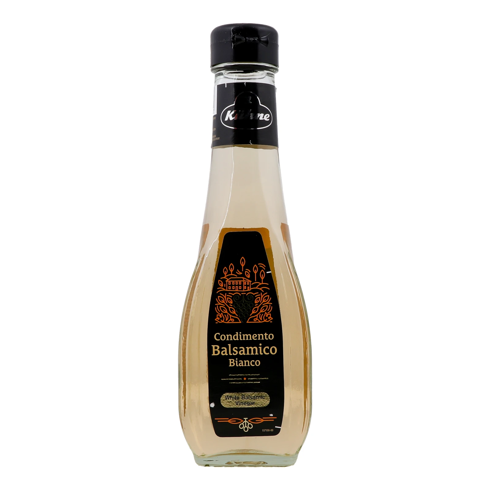Оцет Kuhne Balsamico Bianco бальзамічний з білого вина 5% 250мл