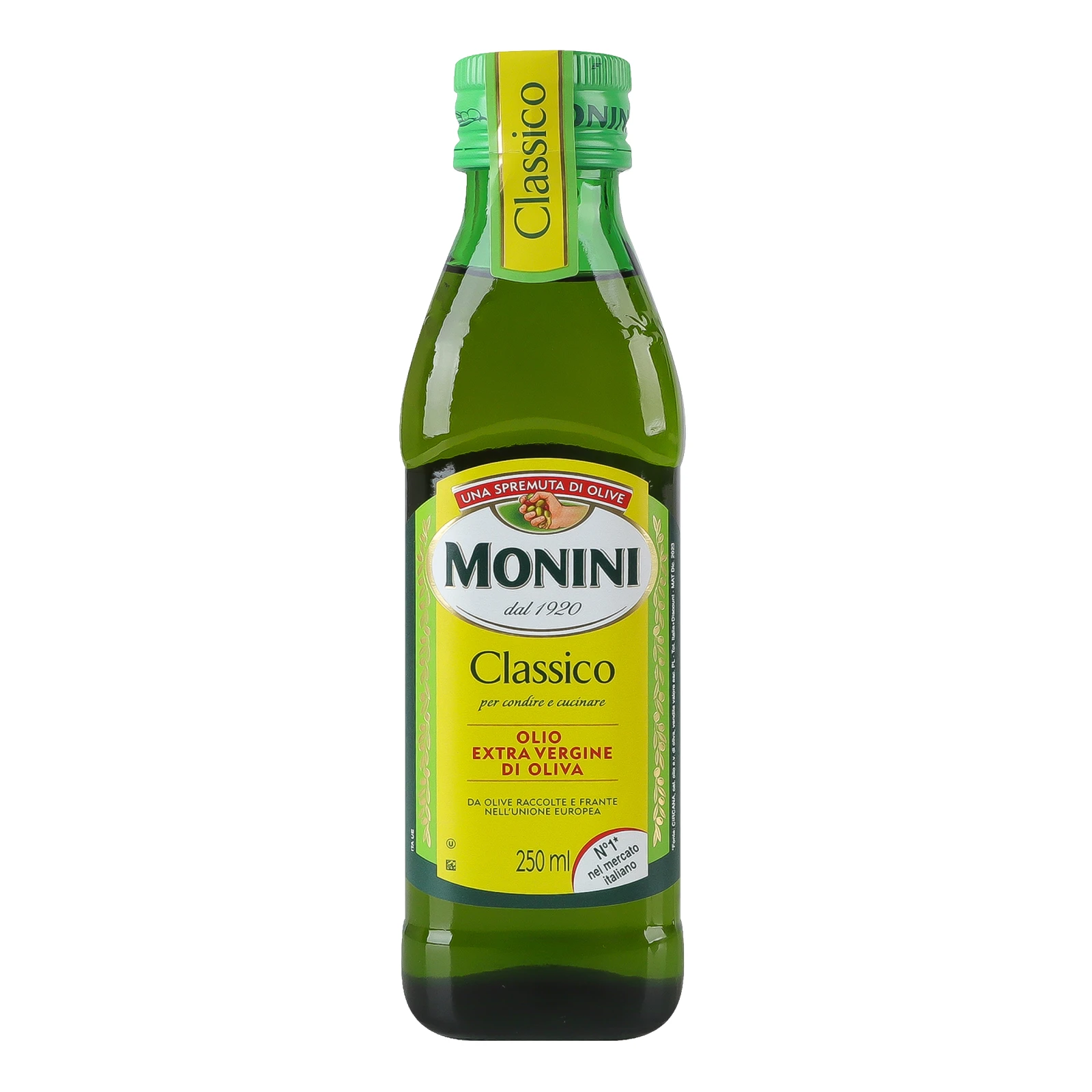 Олія Monini оливкова Classico першого холодного віджиму 250мл Фото навігації №:1