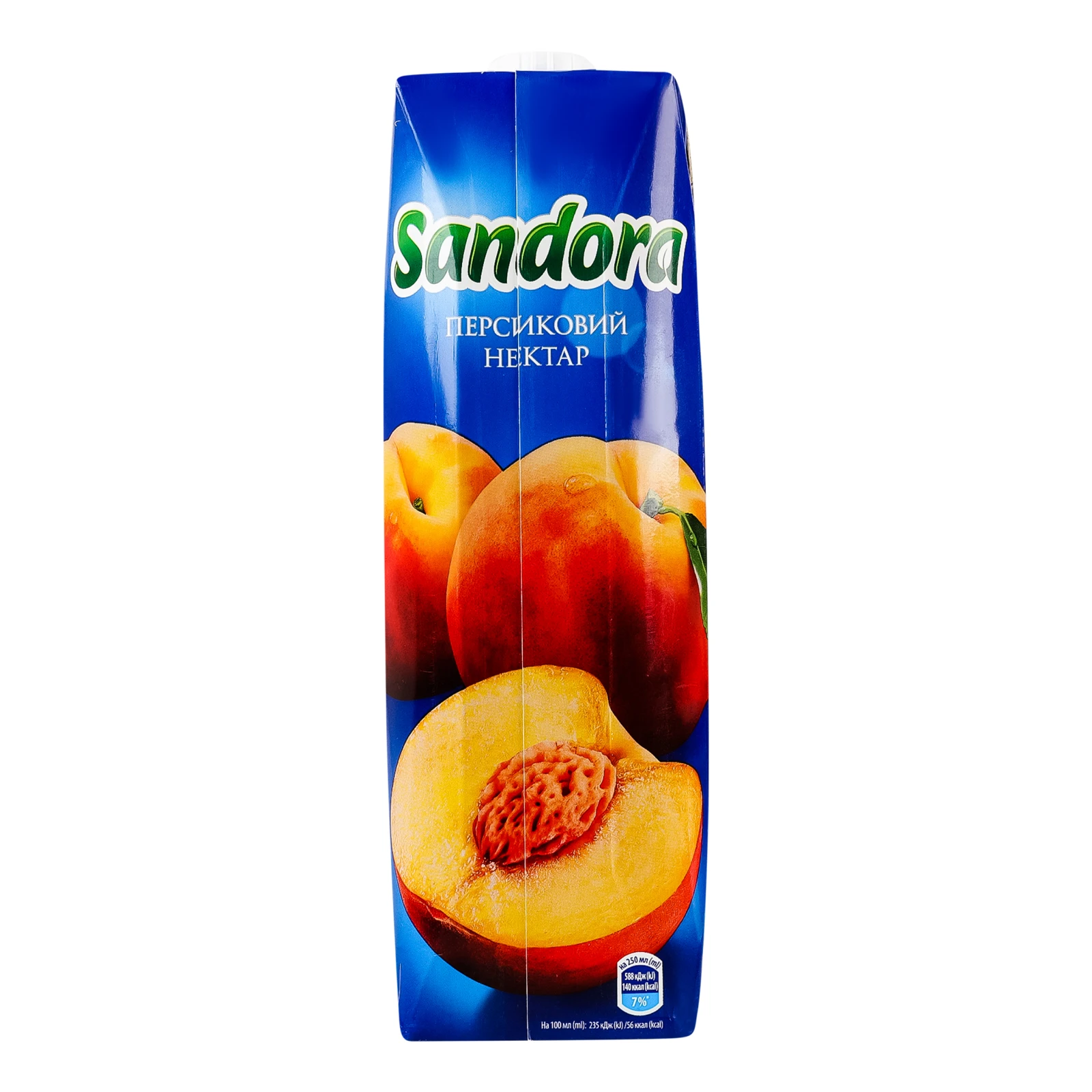 Нектар Sandora з м'якоттю пастеризований персиковий 950мл Фото №:2
