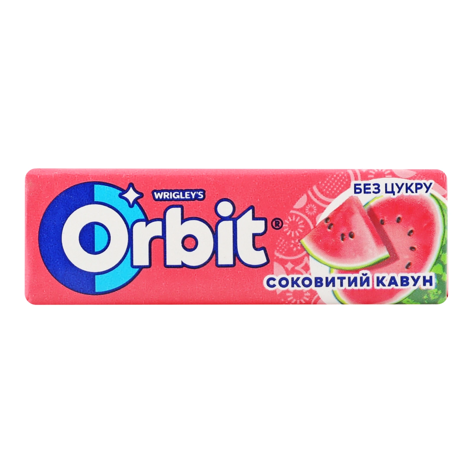 Гумка жувальна Orbit без цукру Соковитий кавун 14г Фото №:1