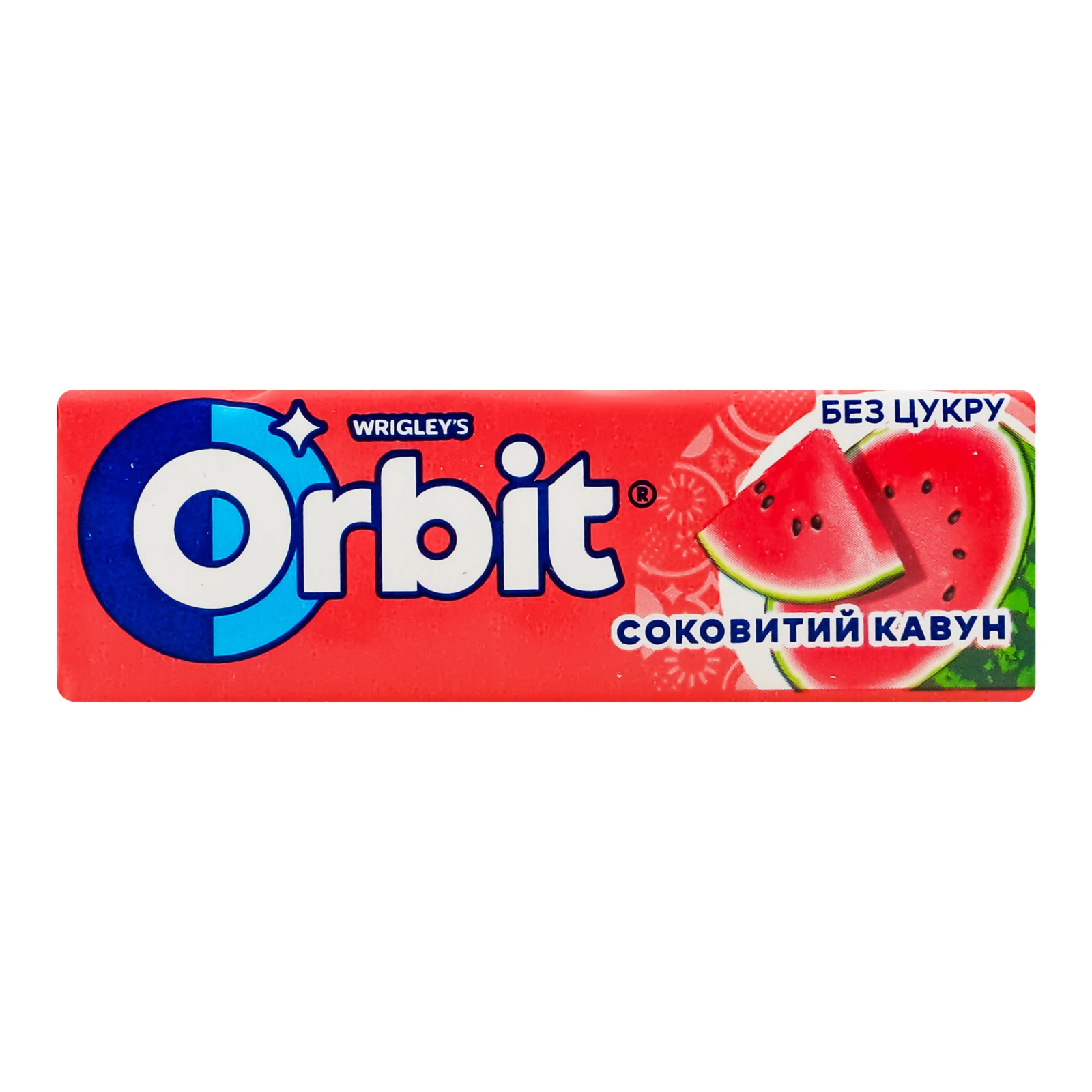 Гумка жувальна Orbit без цукру Соковитий кавун 14г Фото №:1