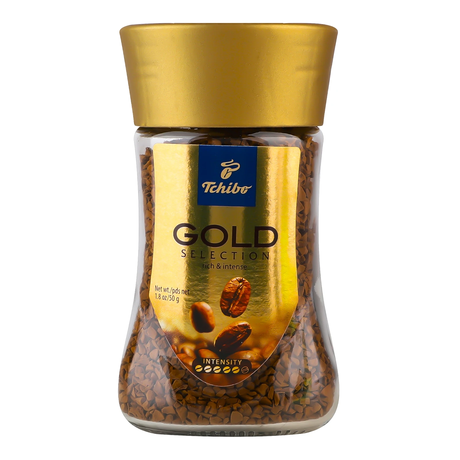 Кава Tchibo Gold Selection розчинна сублімована 50г Фото №:1