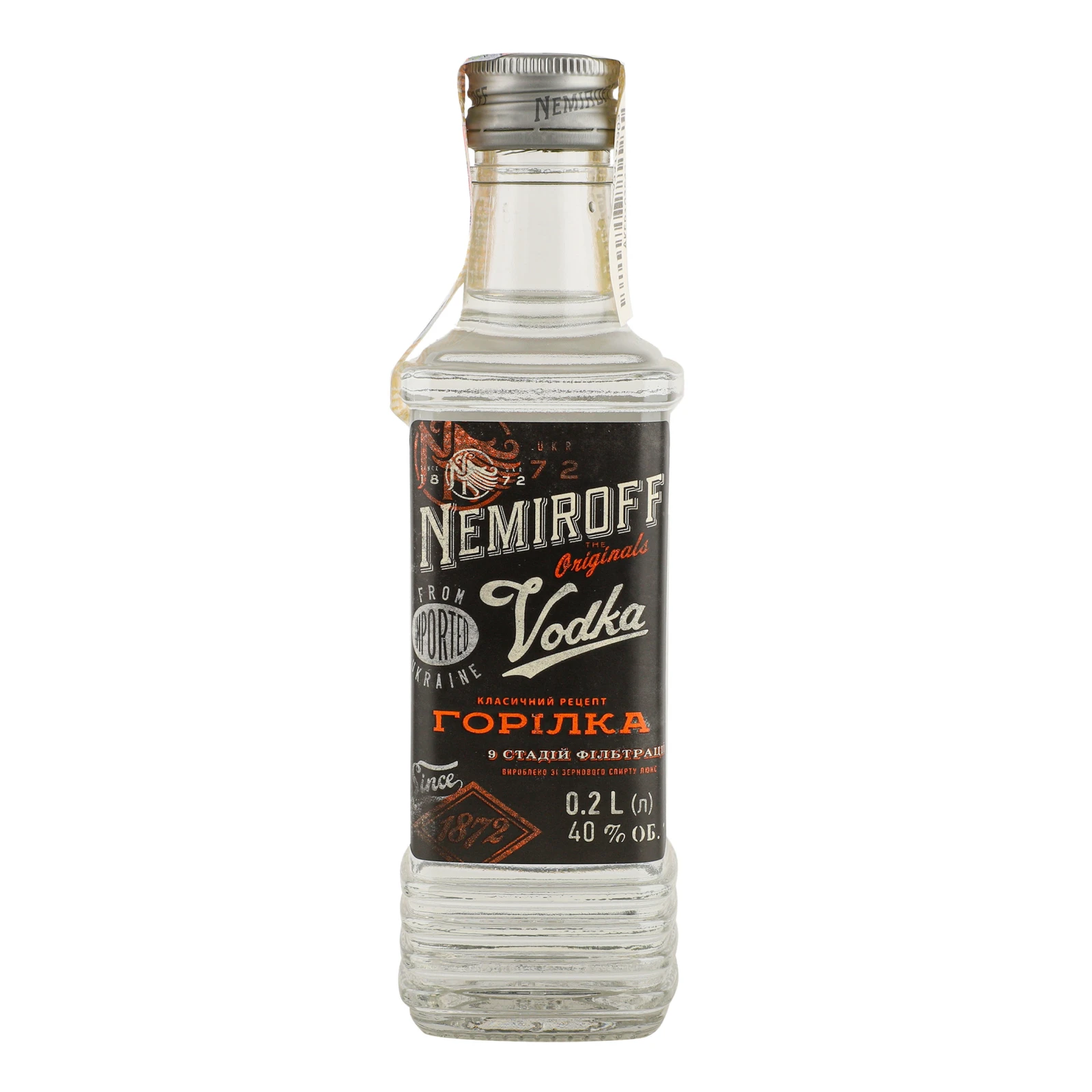 Горілка Nemiroff Originals особлива 40% 0.2л Фото №:1