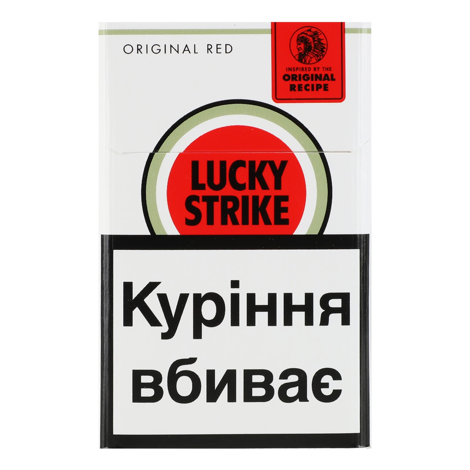 Сигарети Lucky Strike Original Red з фільтром 20шт/уп Фото №:1