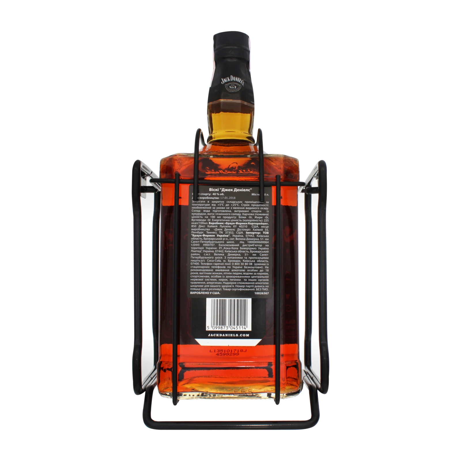 Віскі Jack Daniel's 40% 3л Фото №:2