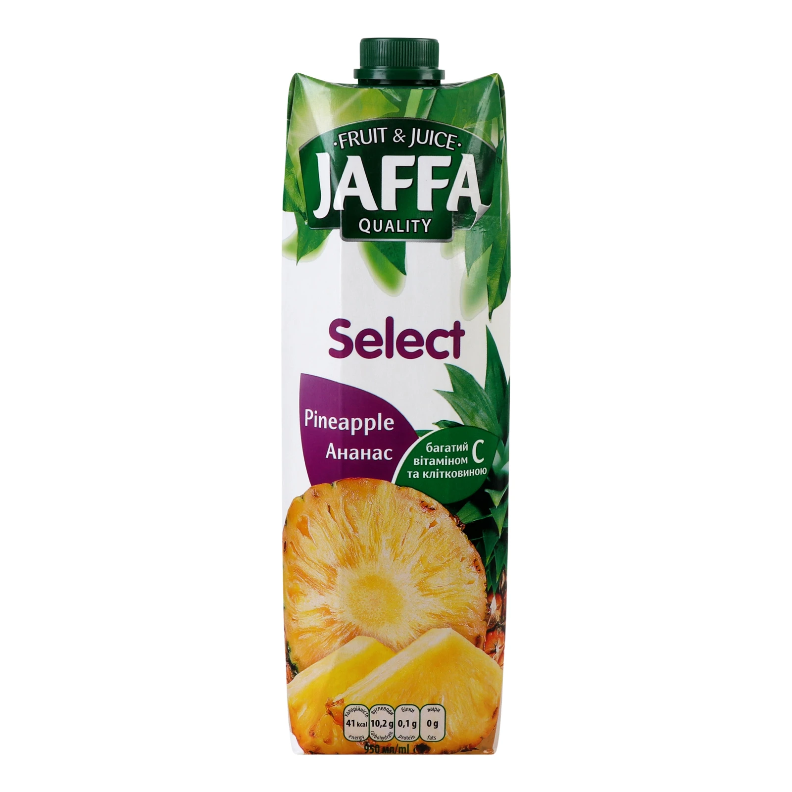 Нектар Jaffa Select пастеризований ананасовий 950мл