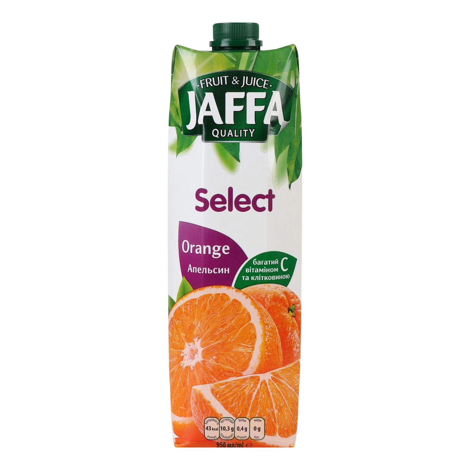 Нектар Jaffa Select апельсиновий 950мл