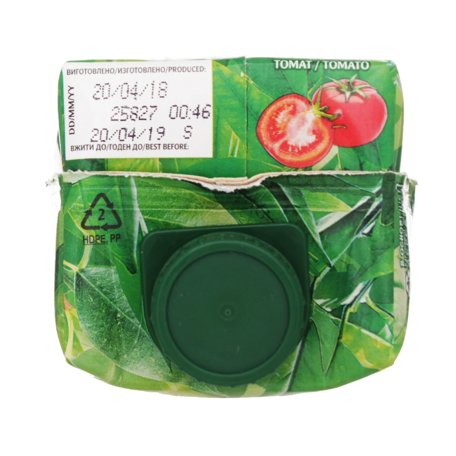 Сік Jaffa з м'якоттю з морською сіллю відновлений Томатний 950мл Фото №:3