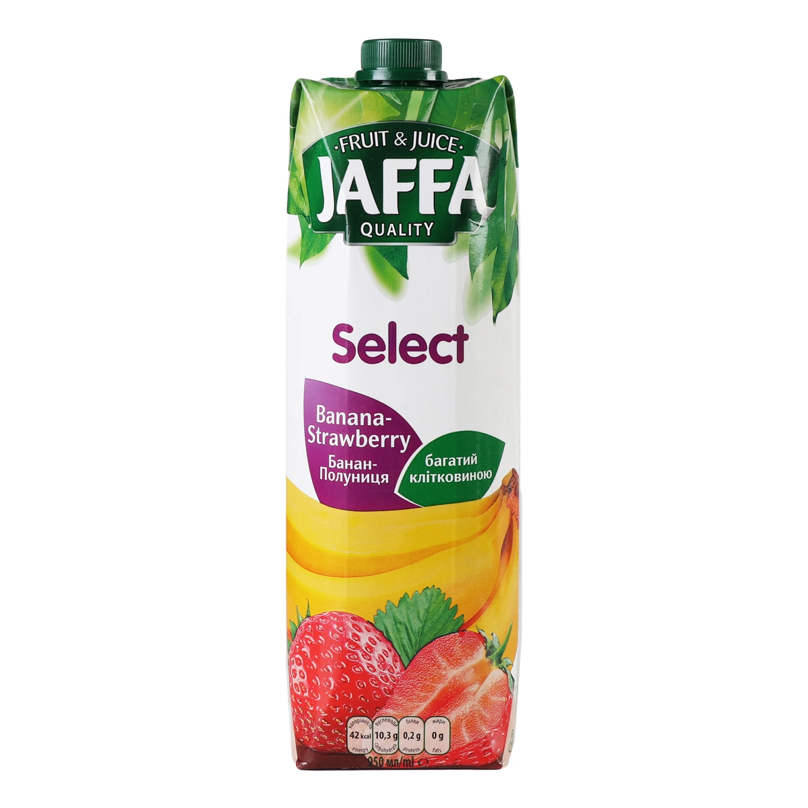 Нектар Jaffa Select бананово-полуничний 950мл