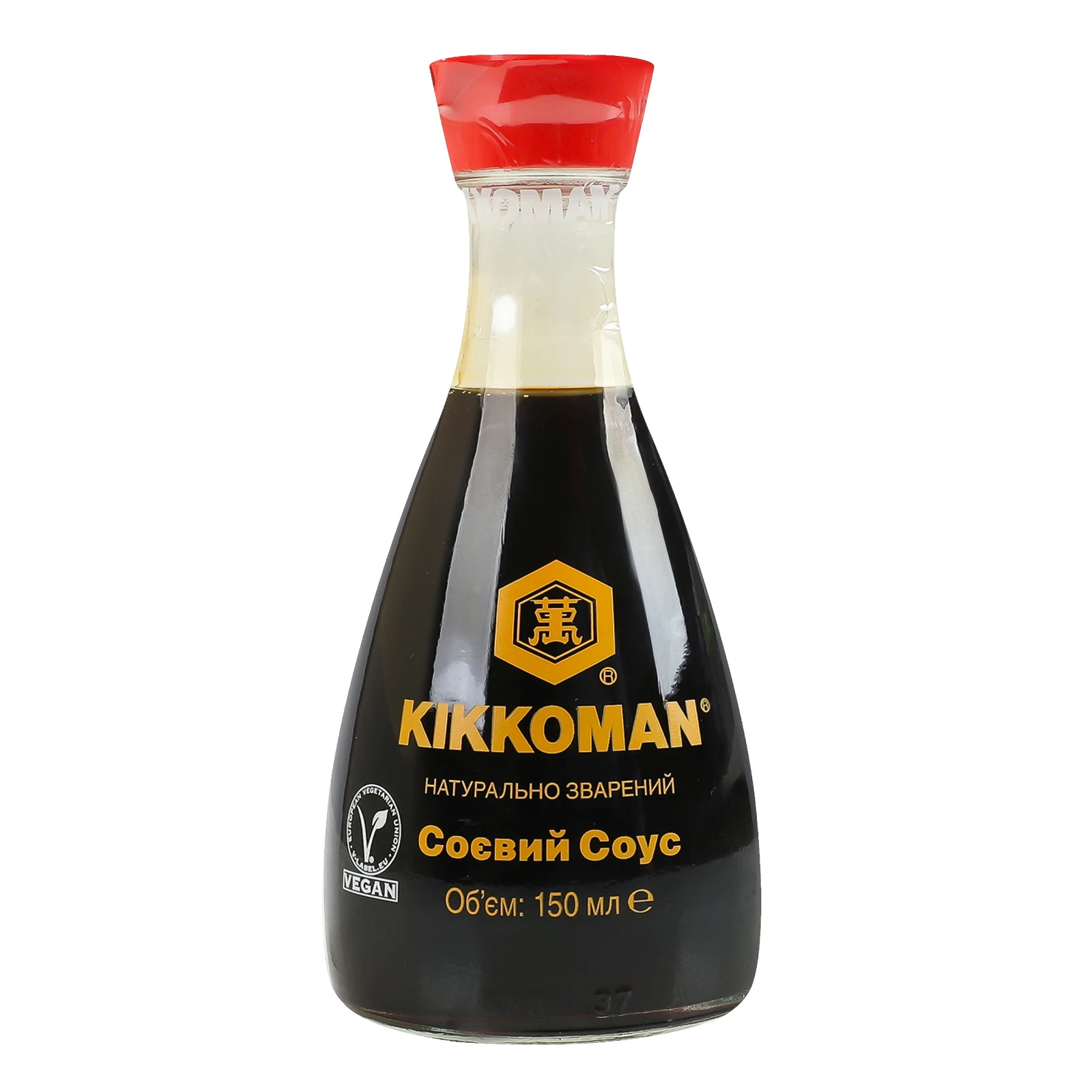 Соус соєвий Kikkoman натурально зварений 150мл Фото №:1