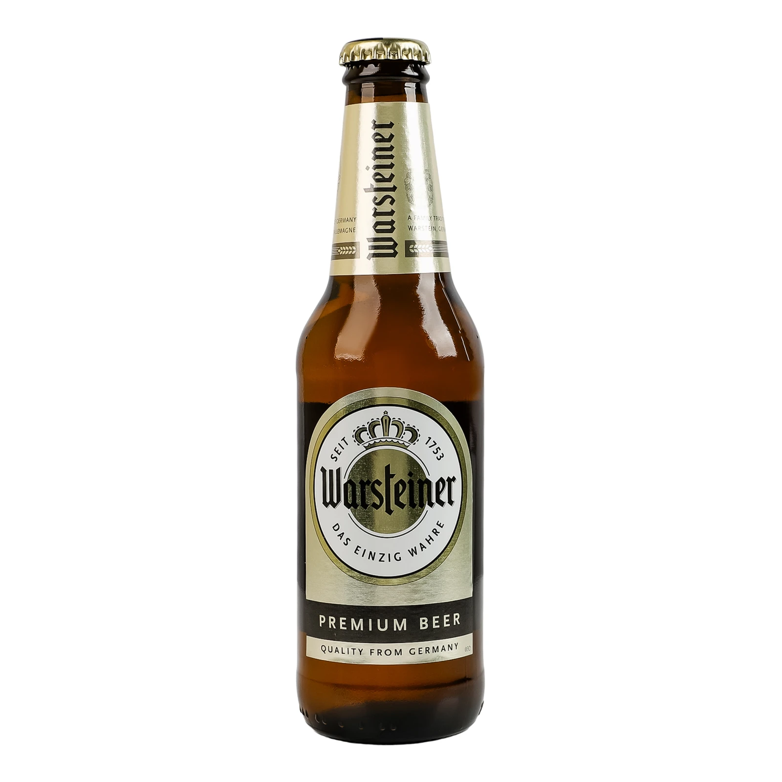 Пиво Warsteiner Premium Beer світле пастеризоване 4.8% 0.33л