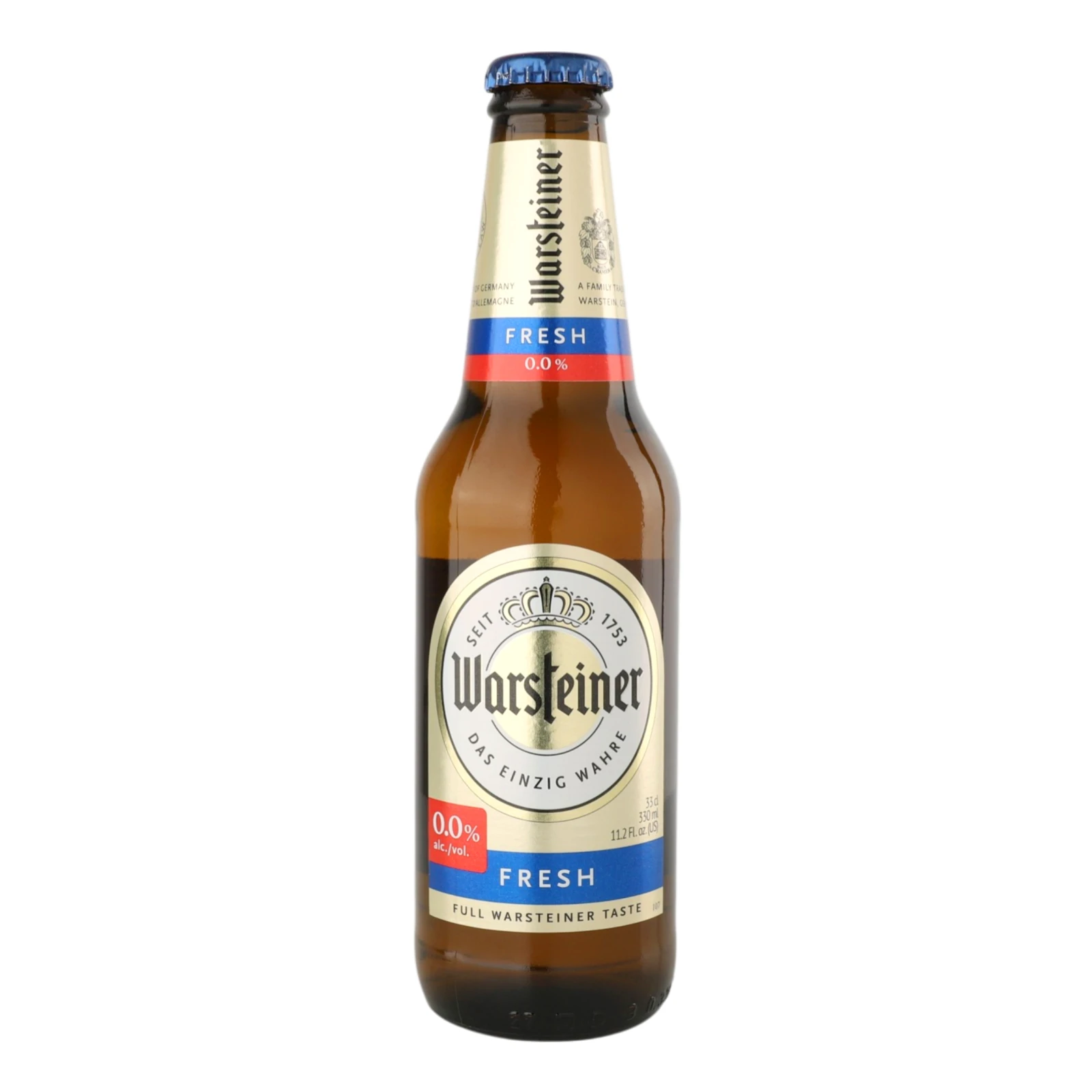 Пиво Warsteiner Fresh безалкогольне світле пастеризоване 0.33л Фото №:1