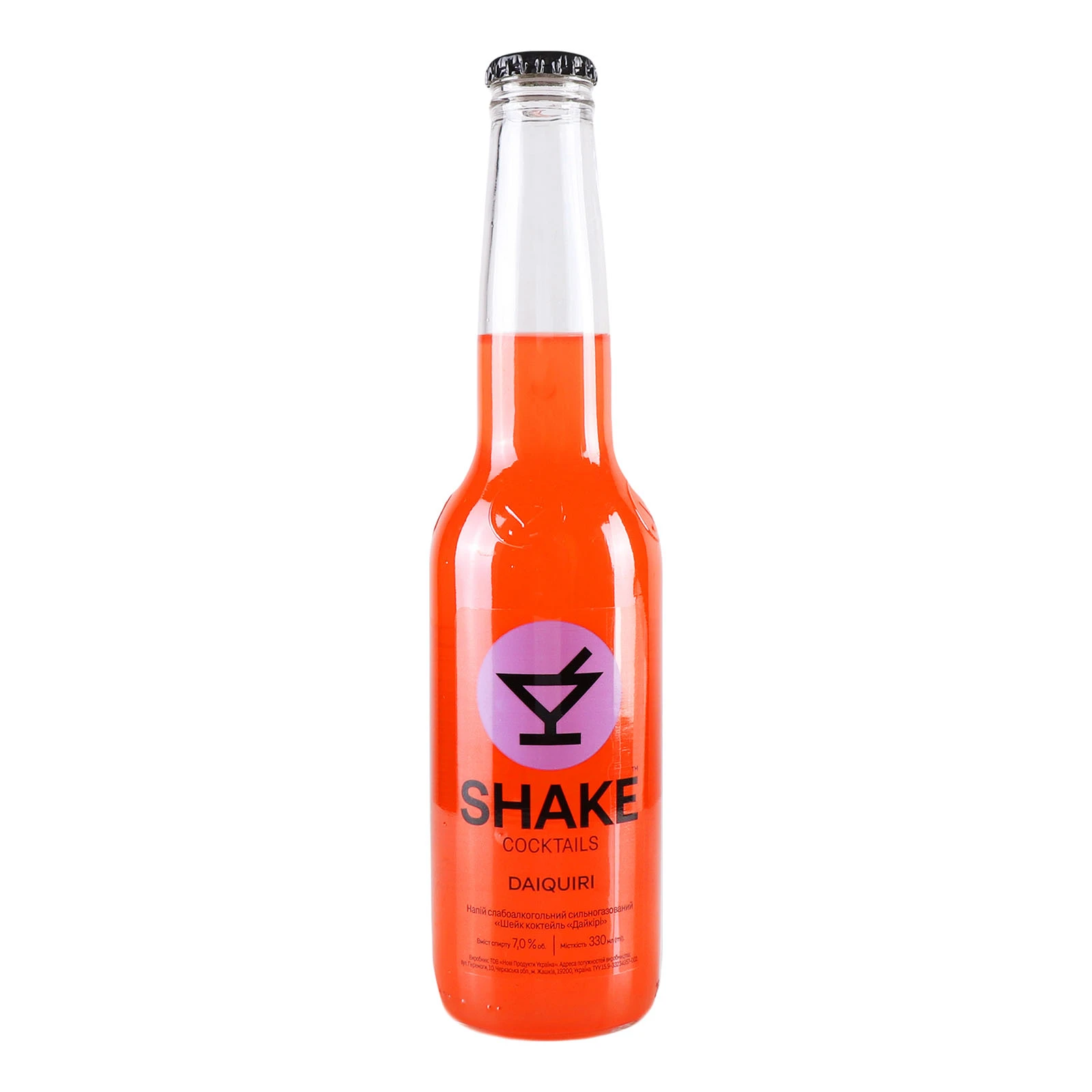 Напій слабоалкогольний Shake Daiquiri сильногазований 7% 330мл Фото №:1