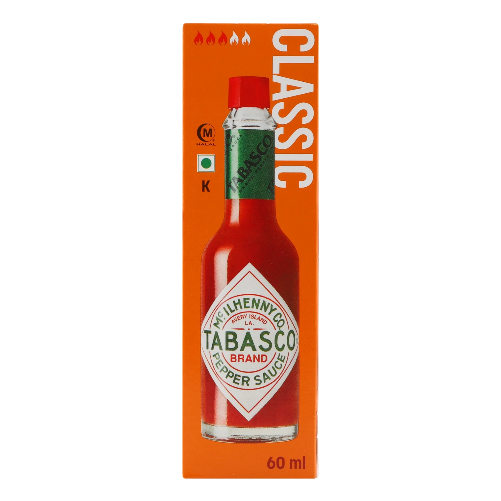 Соус Tabasco Classic з червоним перцем чилі 60мл