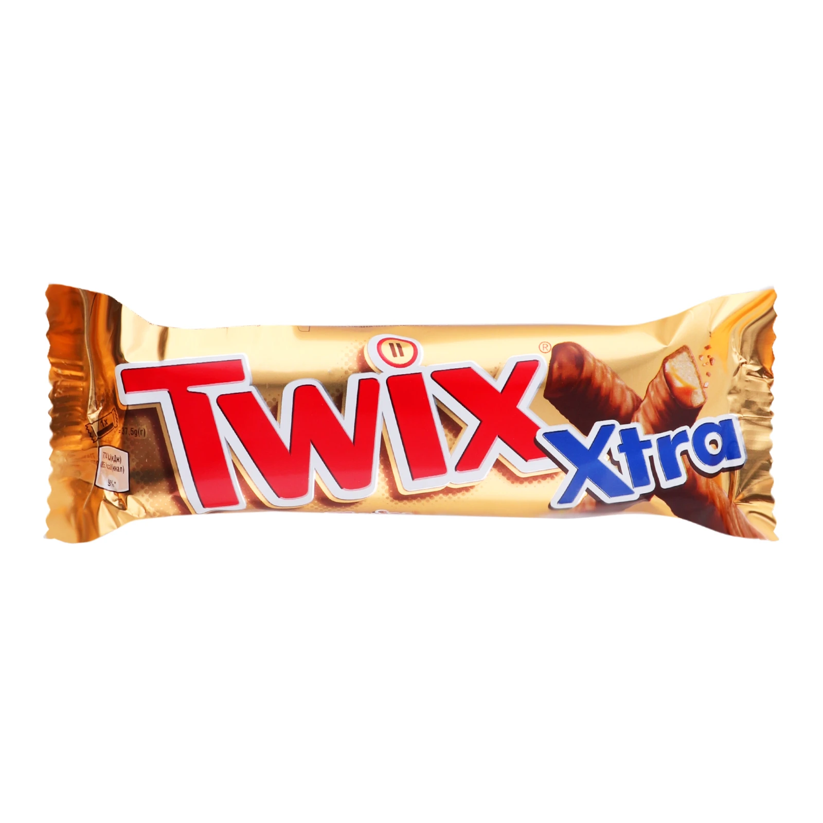 Печиво Twix Xtra пісочне вкрите молочним шоколадом з карамеллю 2х37.5г Фото №:1