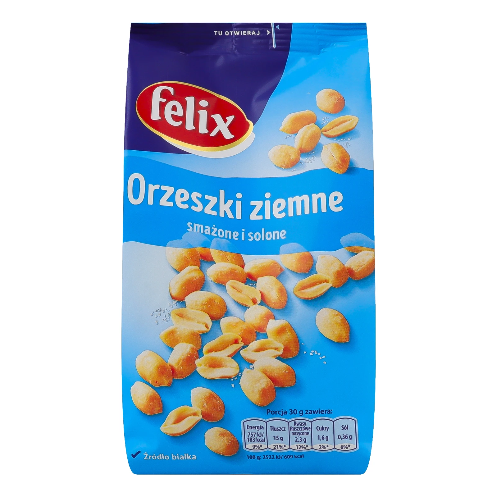 Арахіс Felix смажений в олії солоний 300г Фото №:1