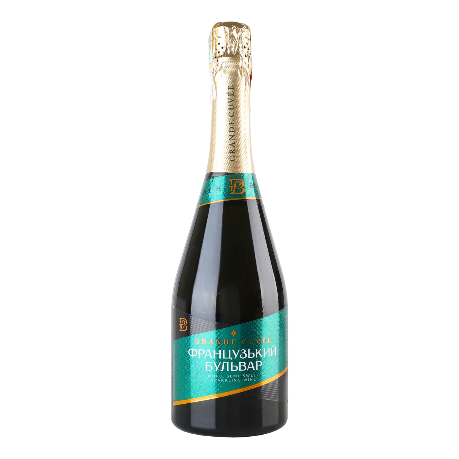 Вино ігристе Французький бульвар Grande Cuvee біле напівсолодке 10-13.5% 0.75л