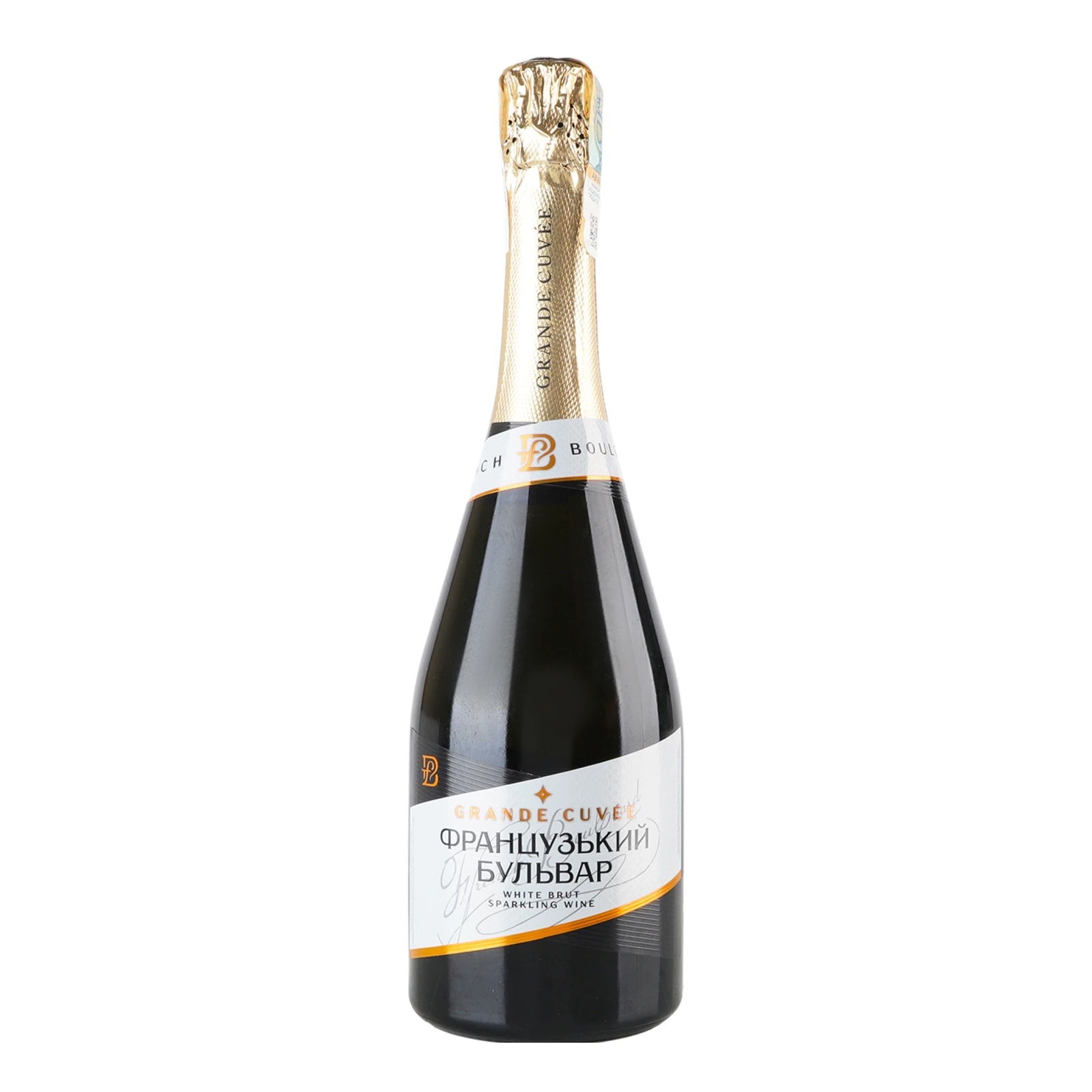 Вино ігристе Французький бульвар Grande Cuvee біле брют 10-13.5% 0.75л