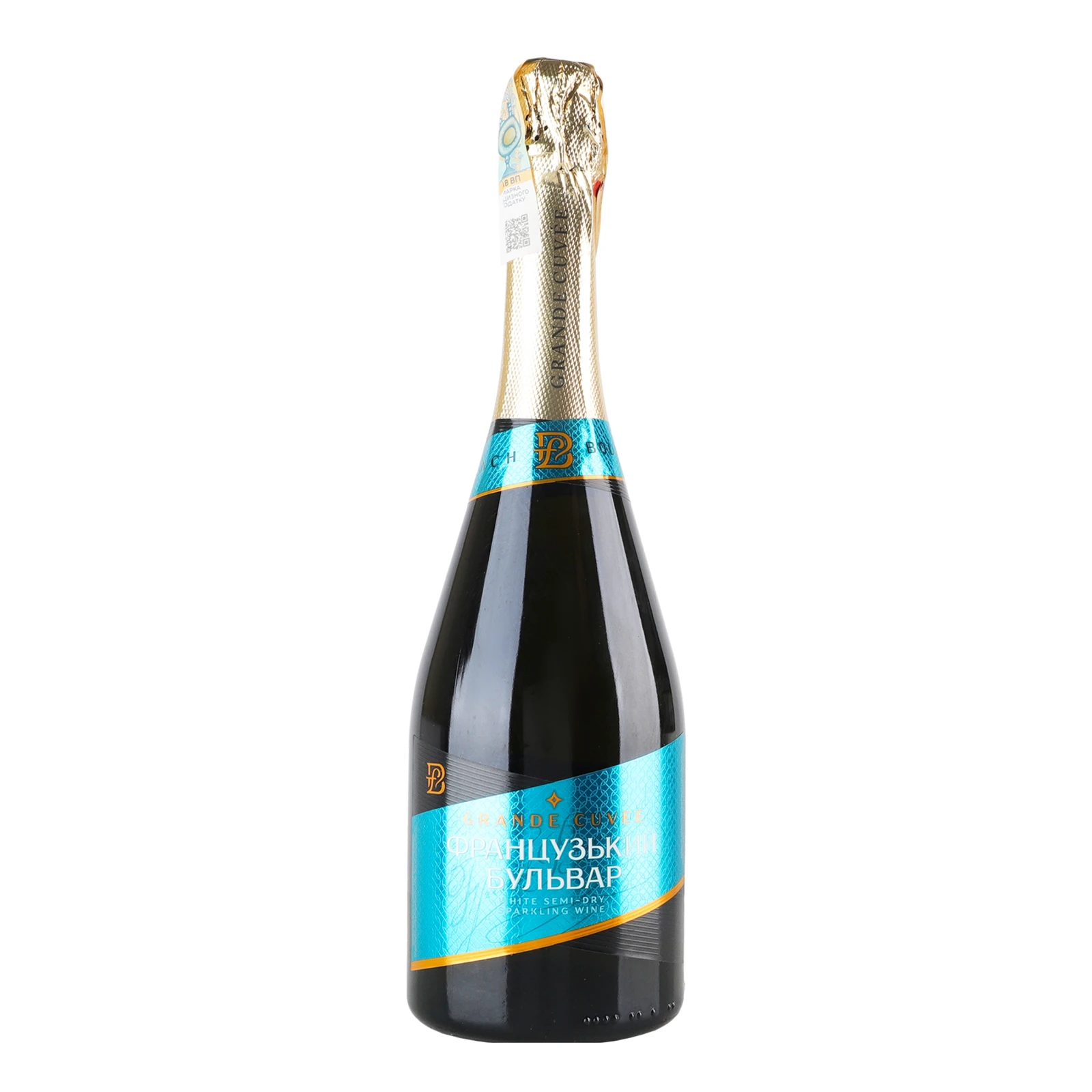 Вино ігристе Французький бульвар Grande Cuvee біле напівсухе 10-13.5% 0.75л