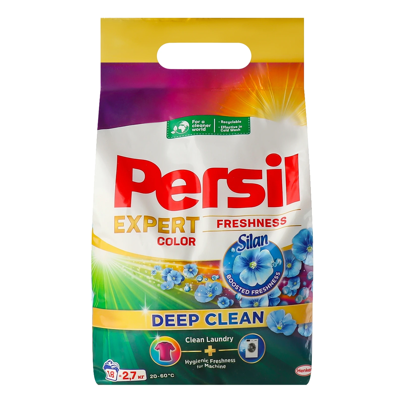 Засіб мийний Persil Deep Clean Expert Color Freshness Silan синтетичний 2.7кг Фото №:1